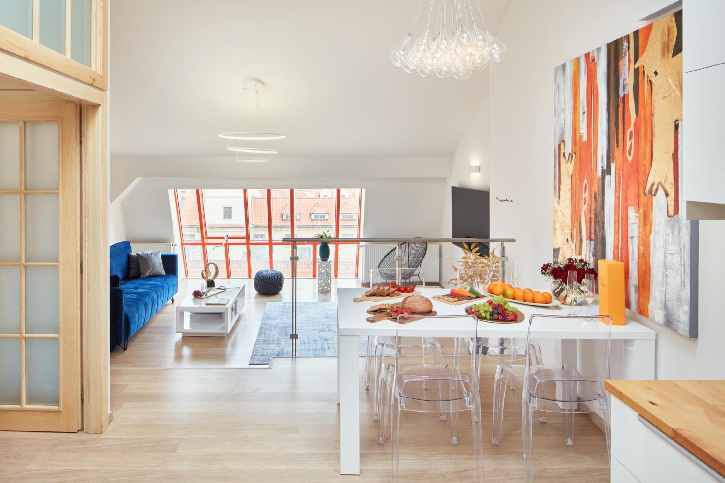 Exclusive Old Town Suites with City Views & AC by EasyBNB Premium