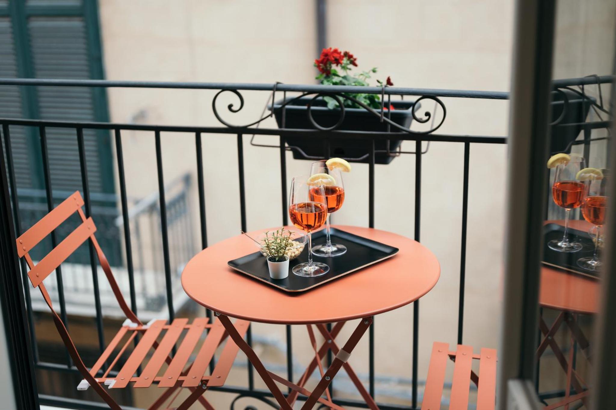 La Casa di Ale en Palermo — balance & terrace