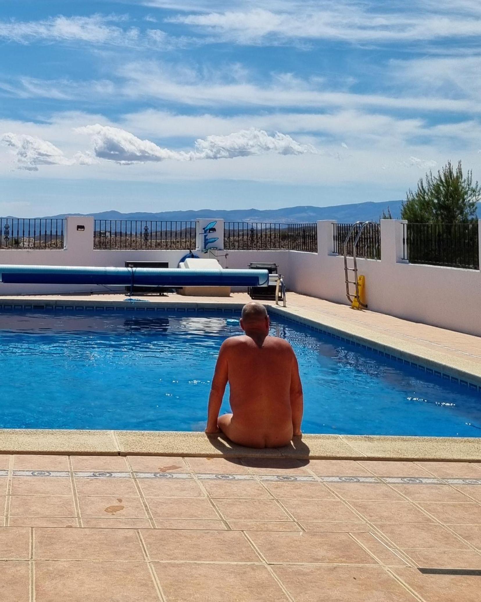 Cortijo naturista con vistas-clothing optional