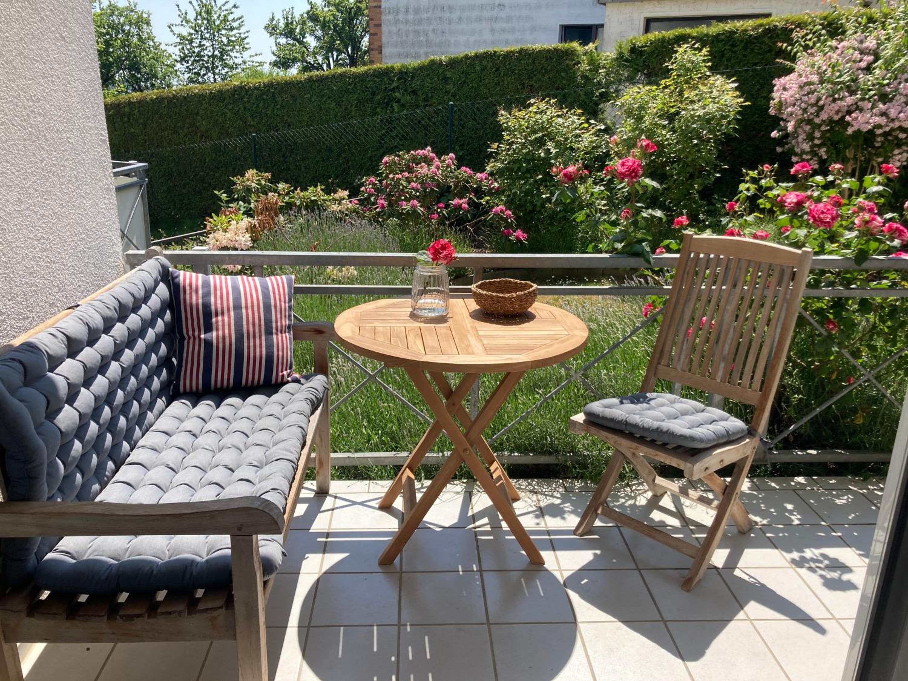 Ferienwohnung Hafentraum, Villa Vilmblick mit Strandkorb