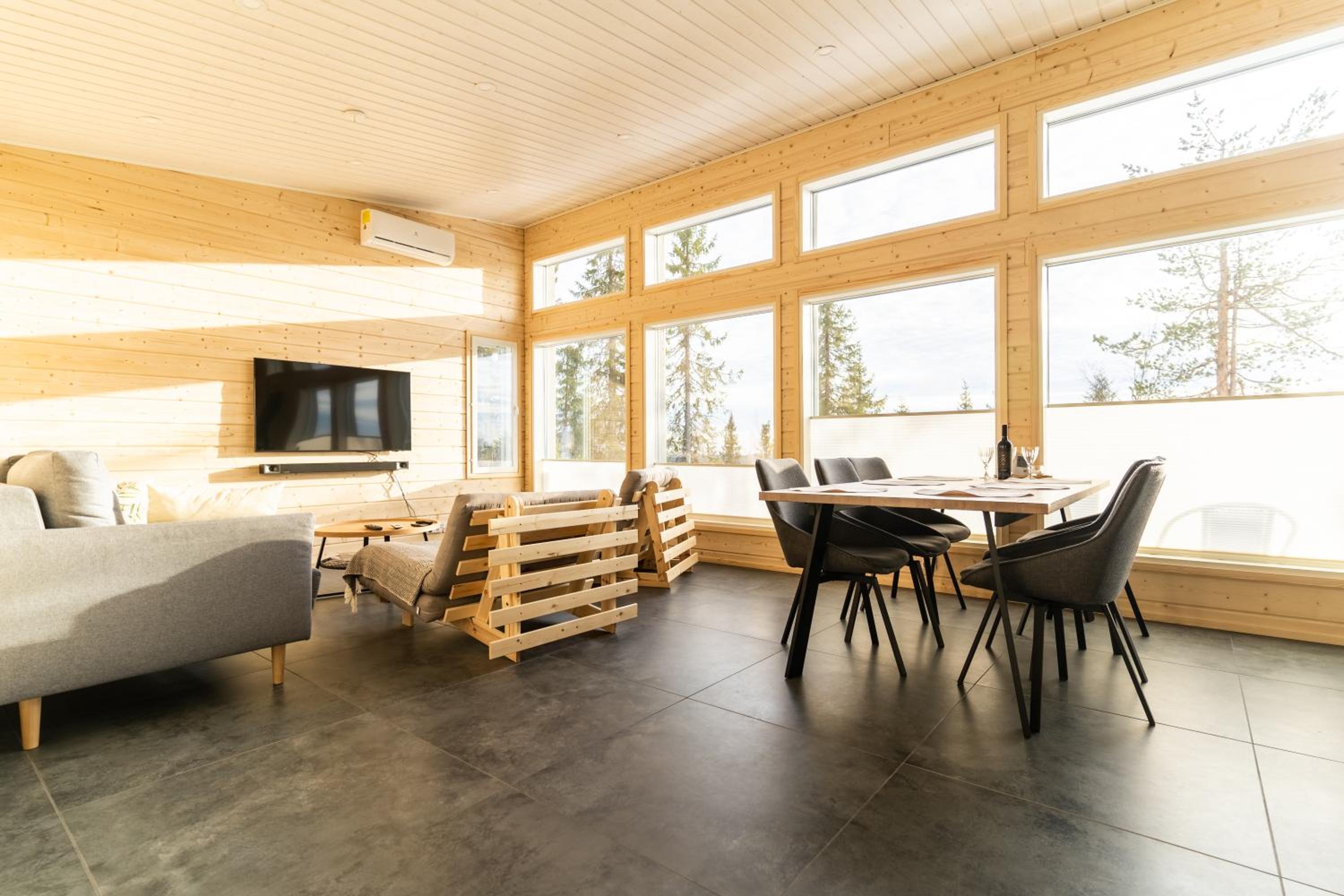 Panoramic Fell View Chalet Pikku-Syötteen Helmi