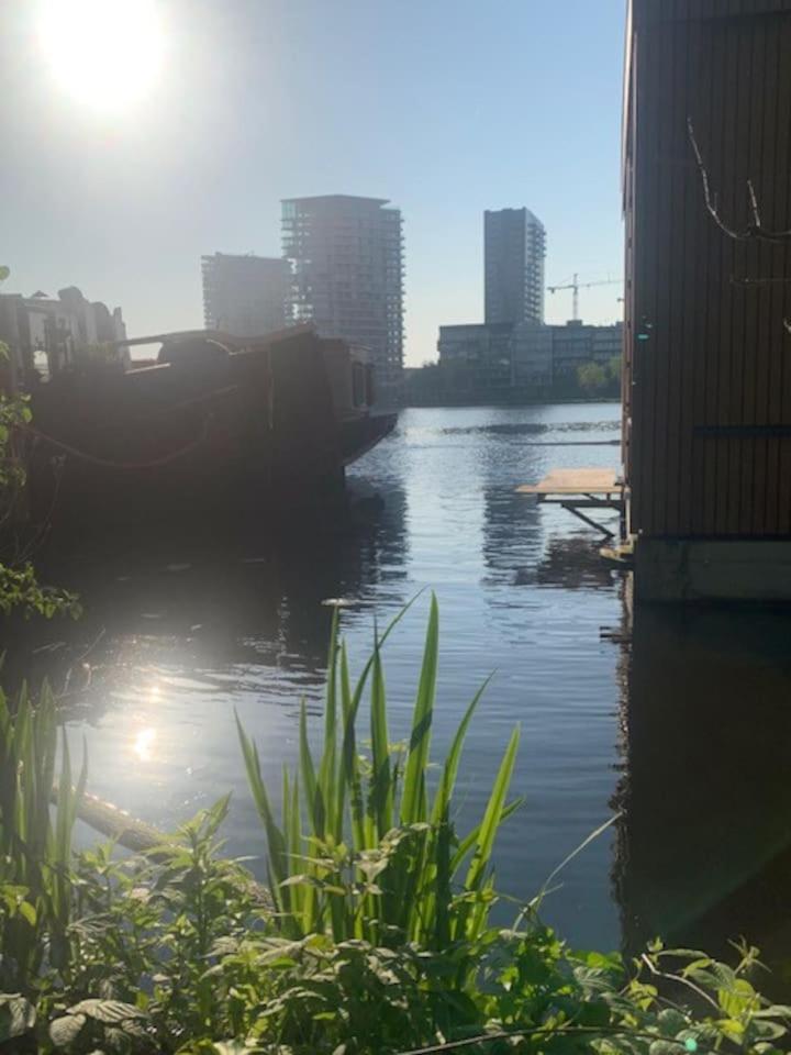 Beautiful Amstel houseboat