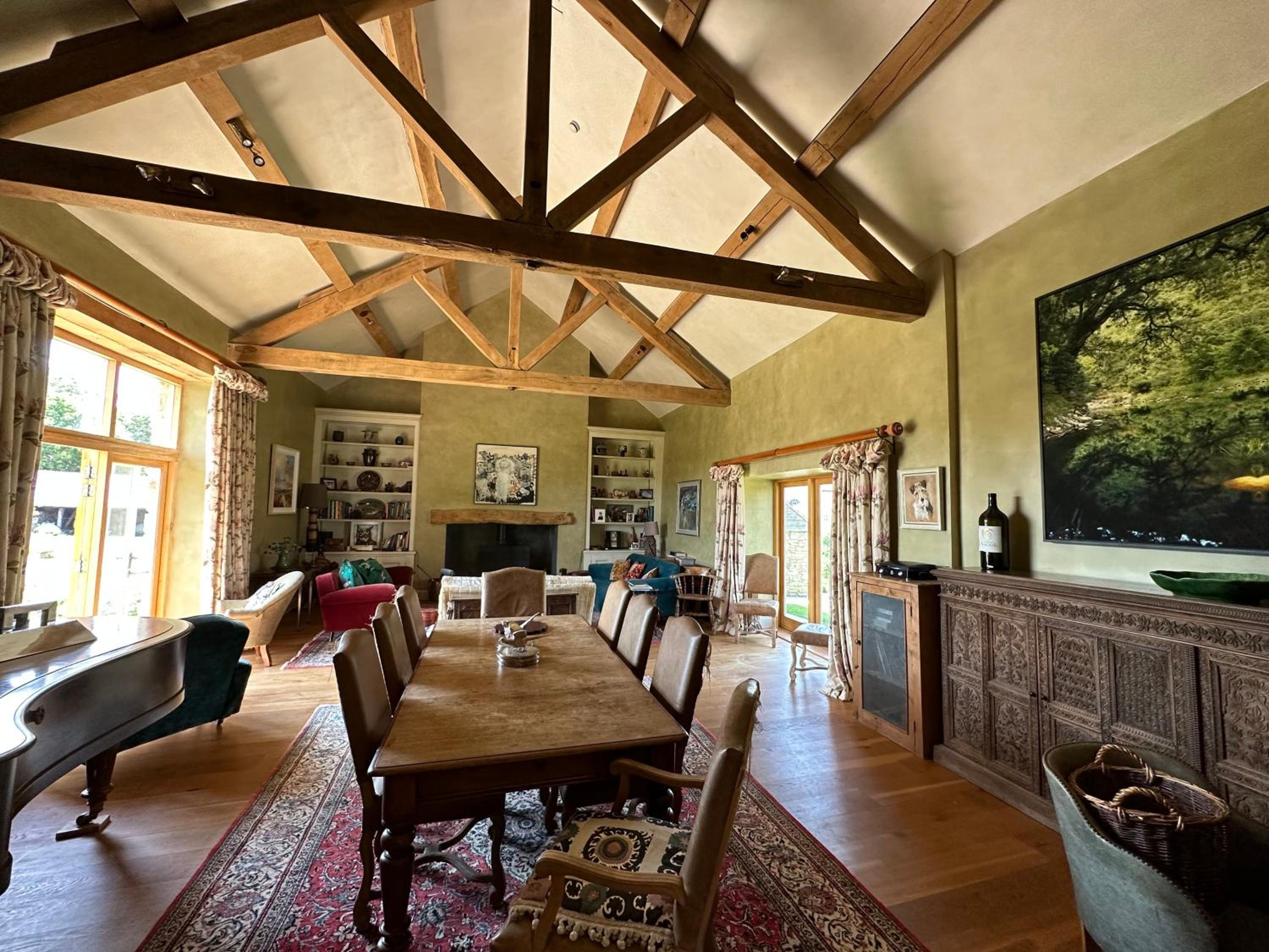 Lavender farm house view 3