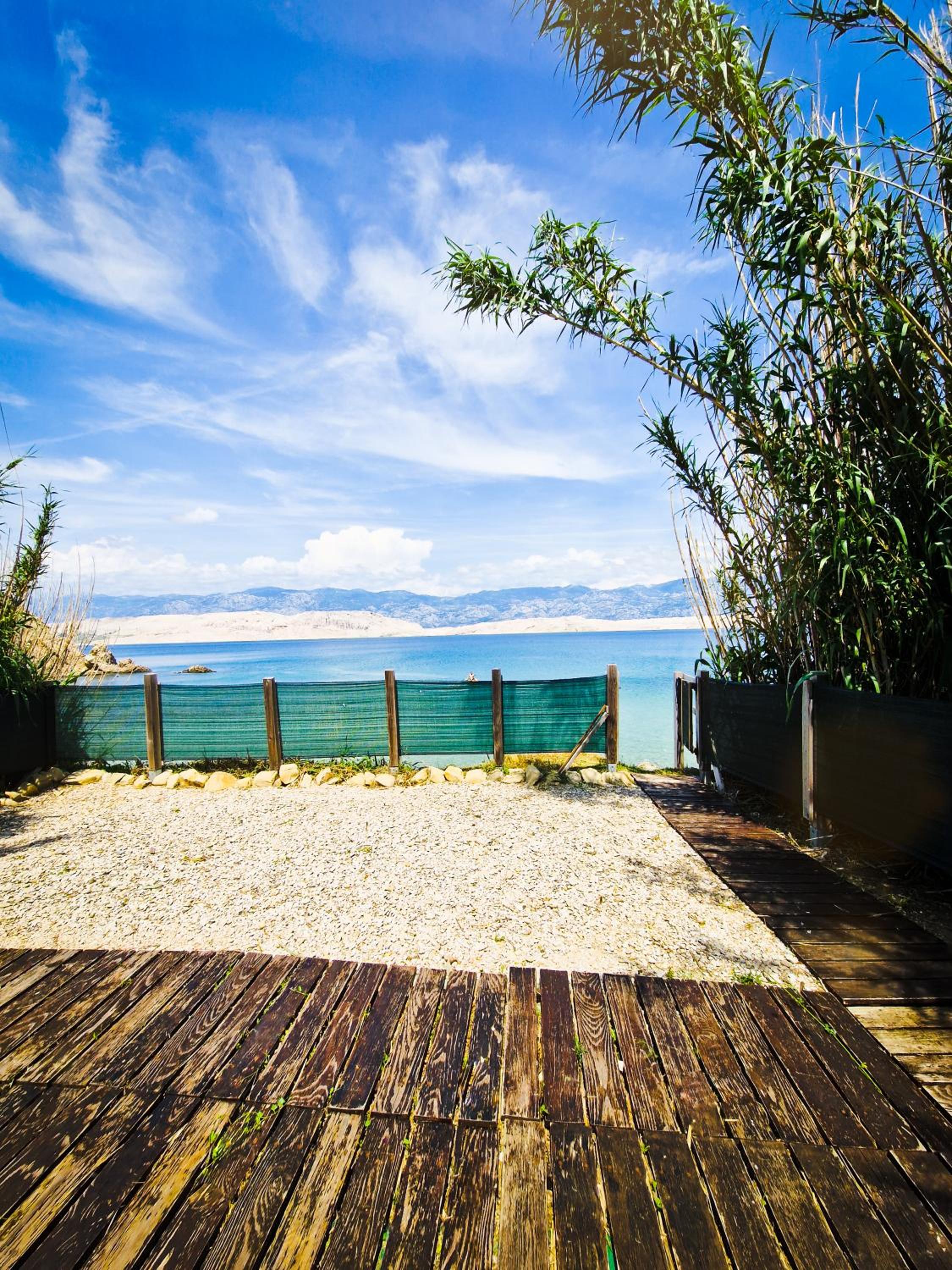 Mila's pet friendly holiday house with private beach place and sunbeds included view 4