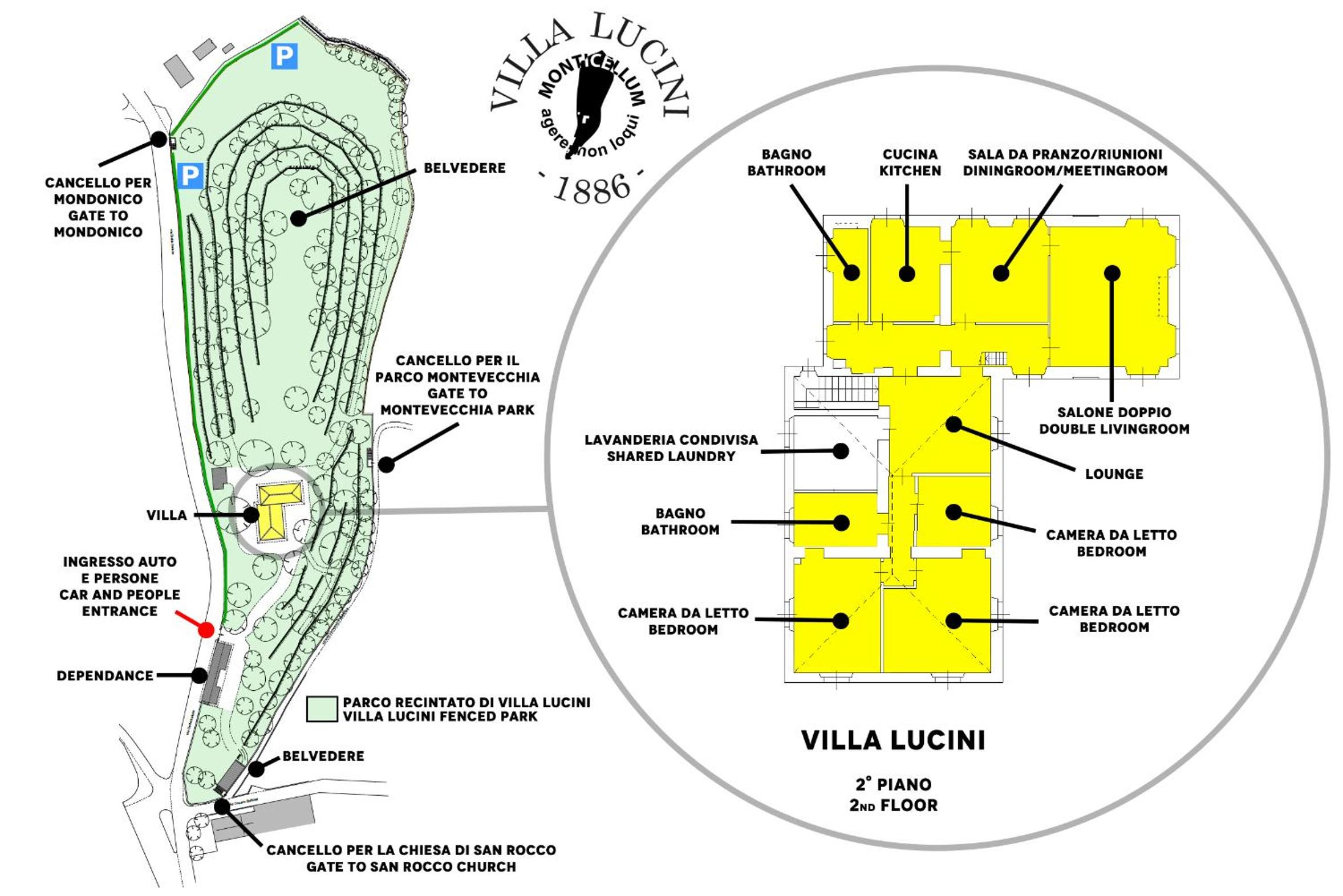 Historical Villa Lucini 1886 "La Dolcevita" - close to Lake Como-Milan view 3
