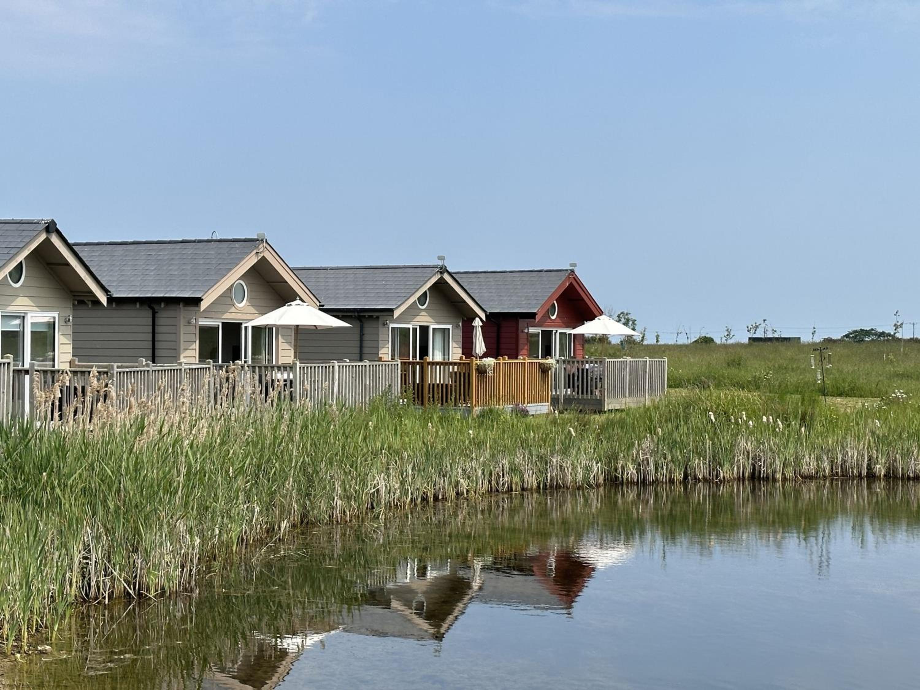 Low Lake Lodge - Lakeside - Part of the The Bay Filey Holiday Village with pool, gym and direct beach access, pub, restaurant, tennis and meadows walks view 2