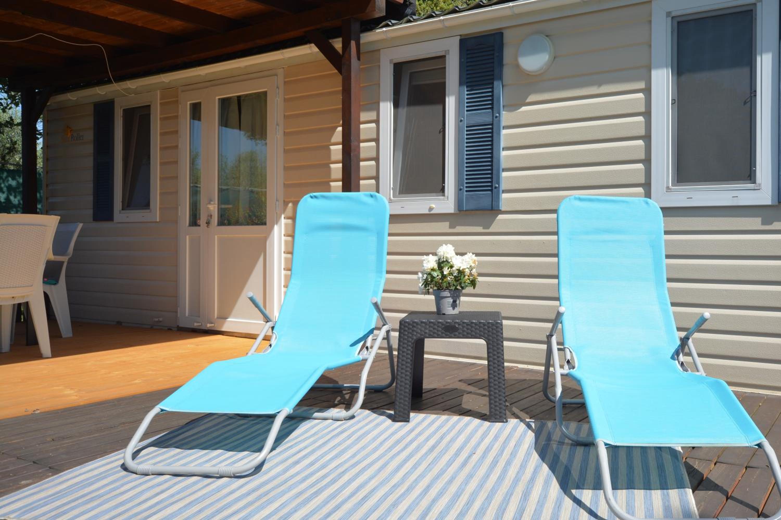 Eden Mobilhome with XXL Terrace in Naturist Resort Solaris FKK view 3