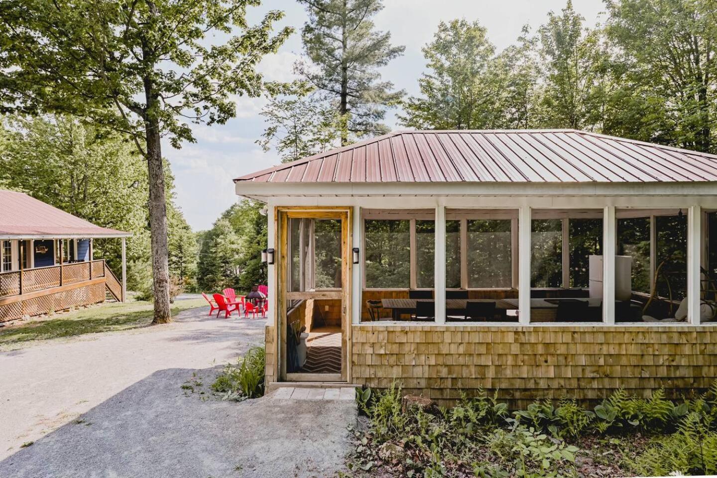 Chalet Memphrémagog Ski Spa, Étang