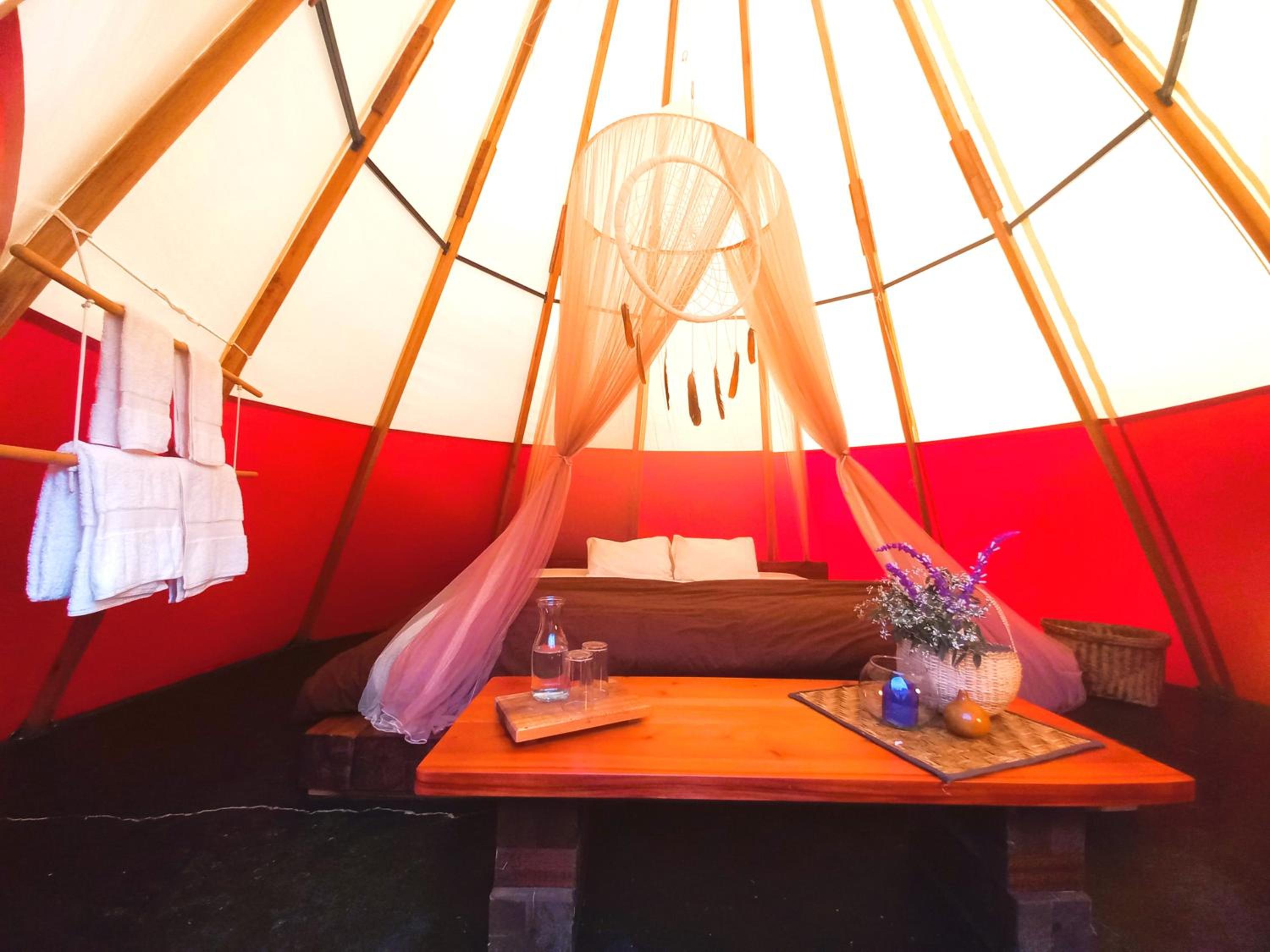 BIOSFERA LODGE GLAMPING tipi 2 personas view 5
