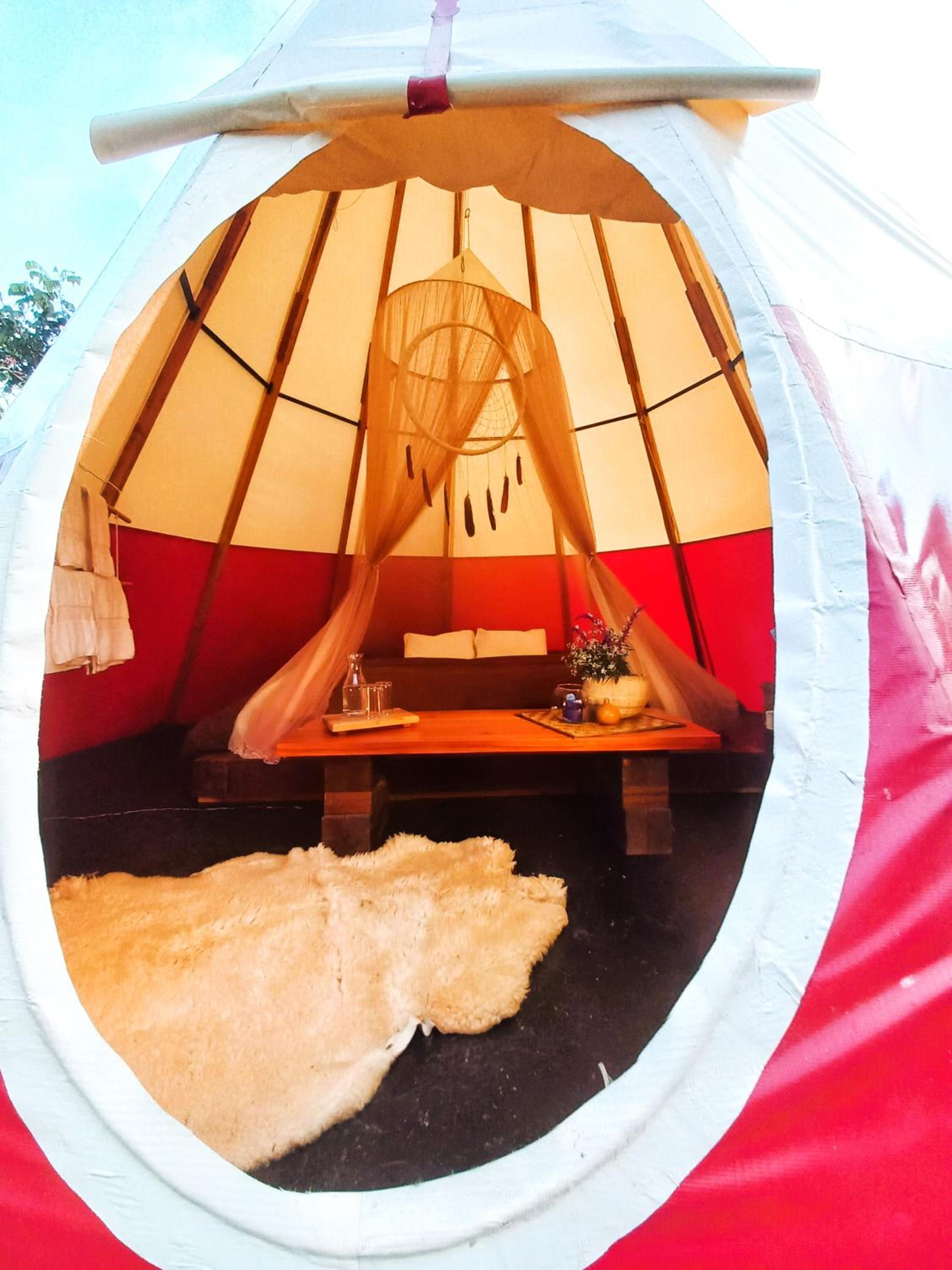 BIOSFERA LODGE GLAMPING tipi 2 personas view 4
