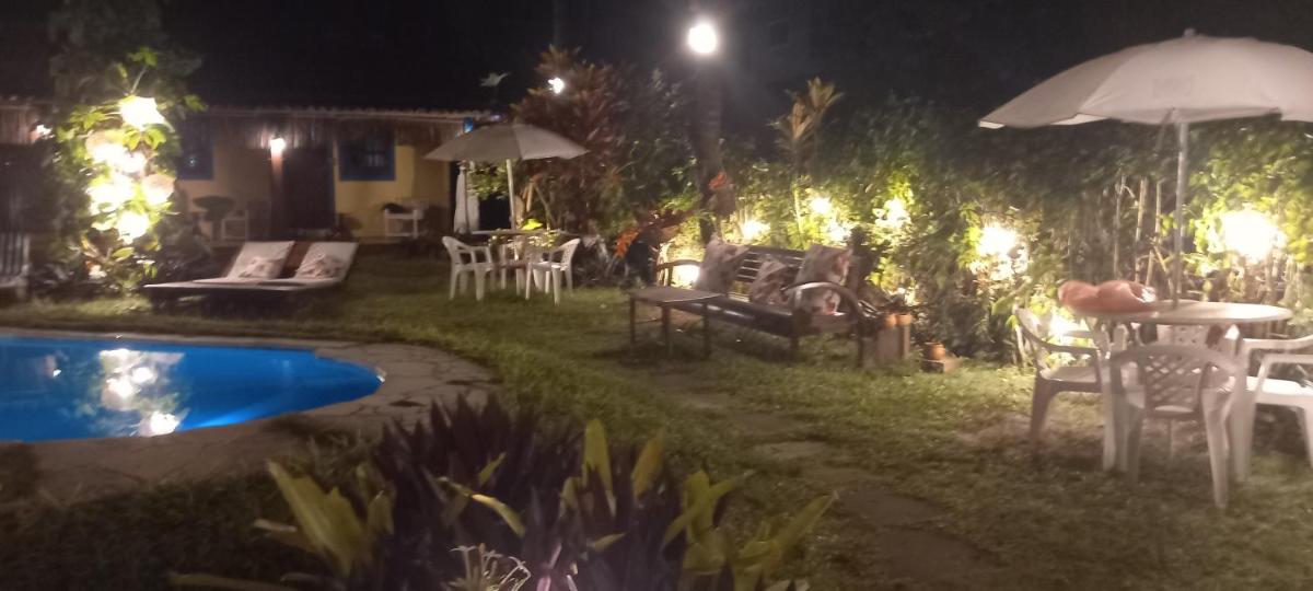 outdoor BBQ area