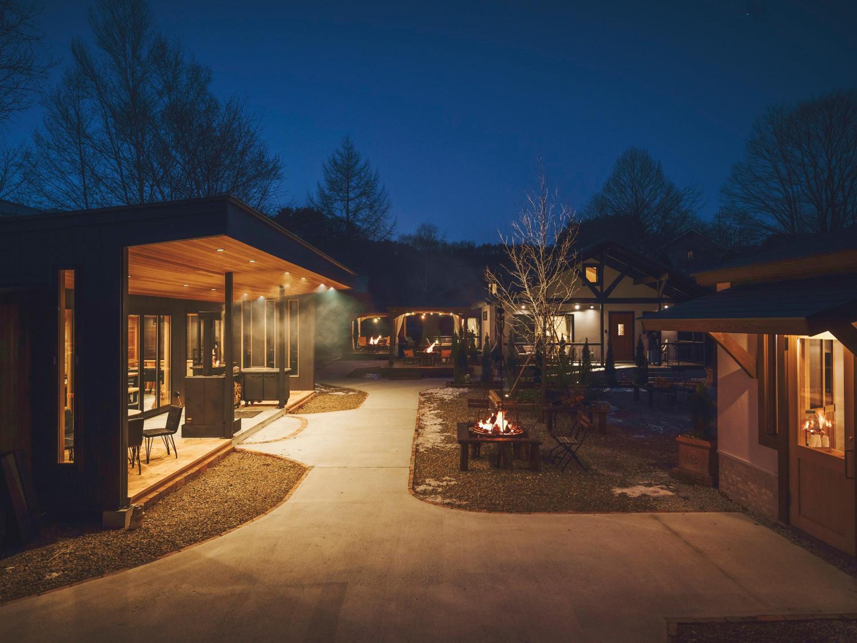 Premium villa with stars and bonfire view 5