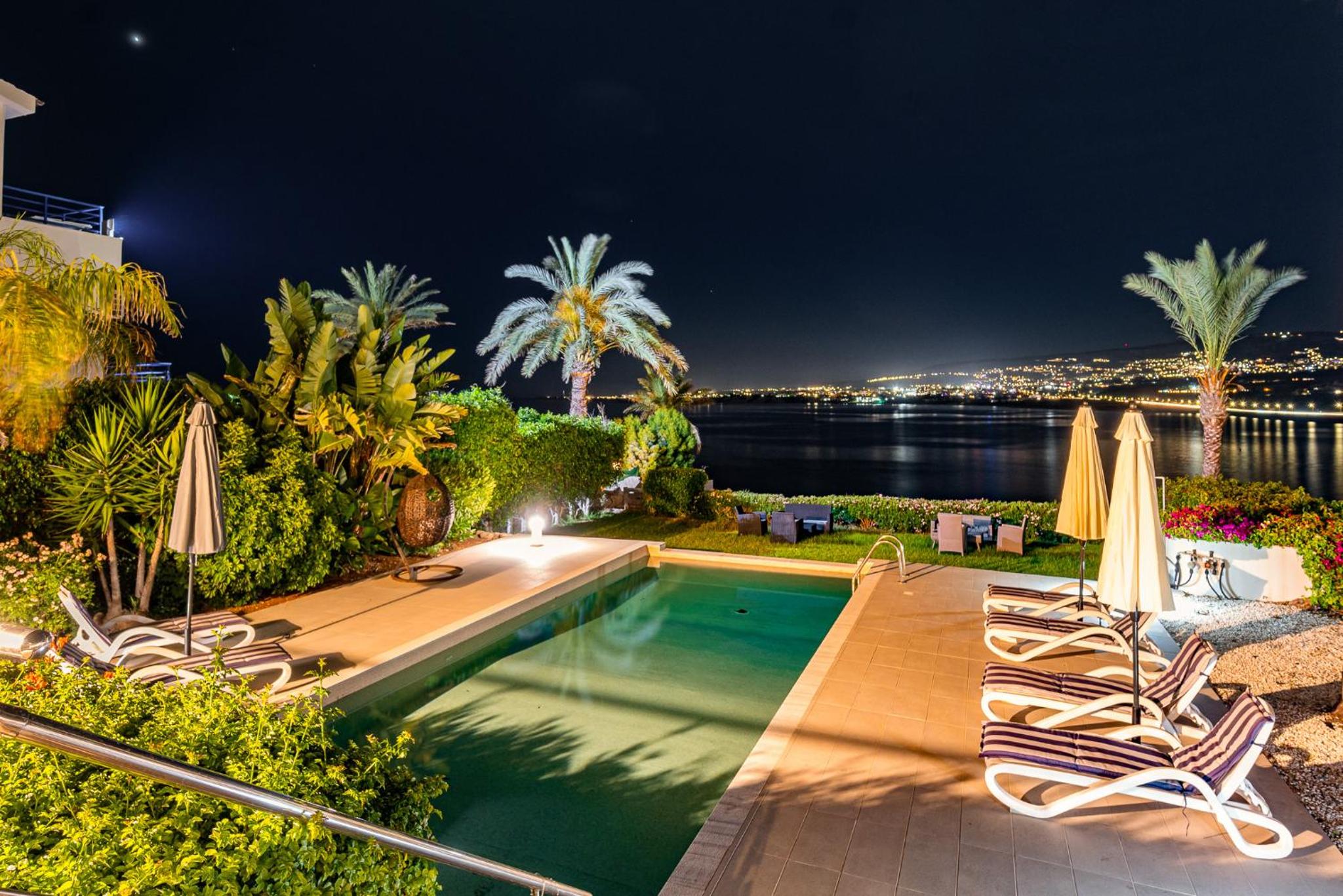Beach Front Villa Aqua Blu by Ezoria Villas