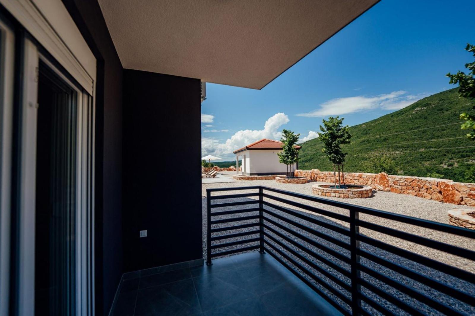 Vila Agape with a pool, football and tennis court