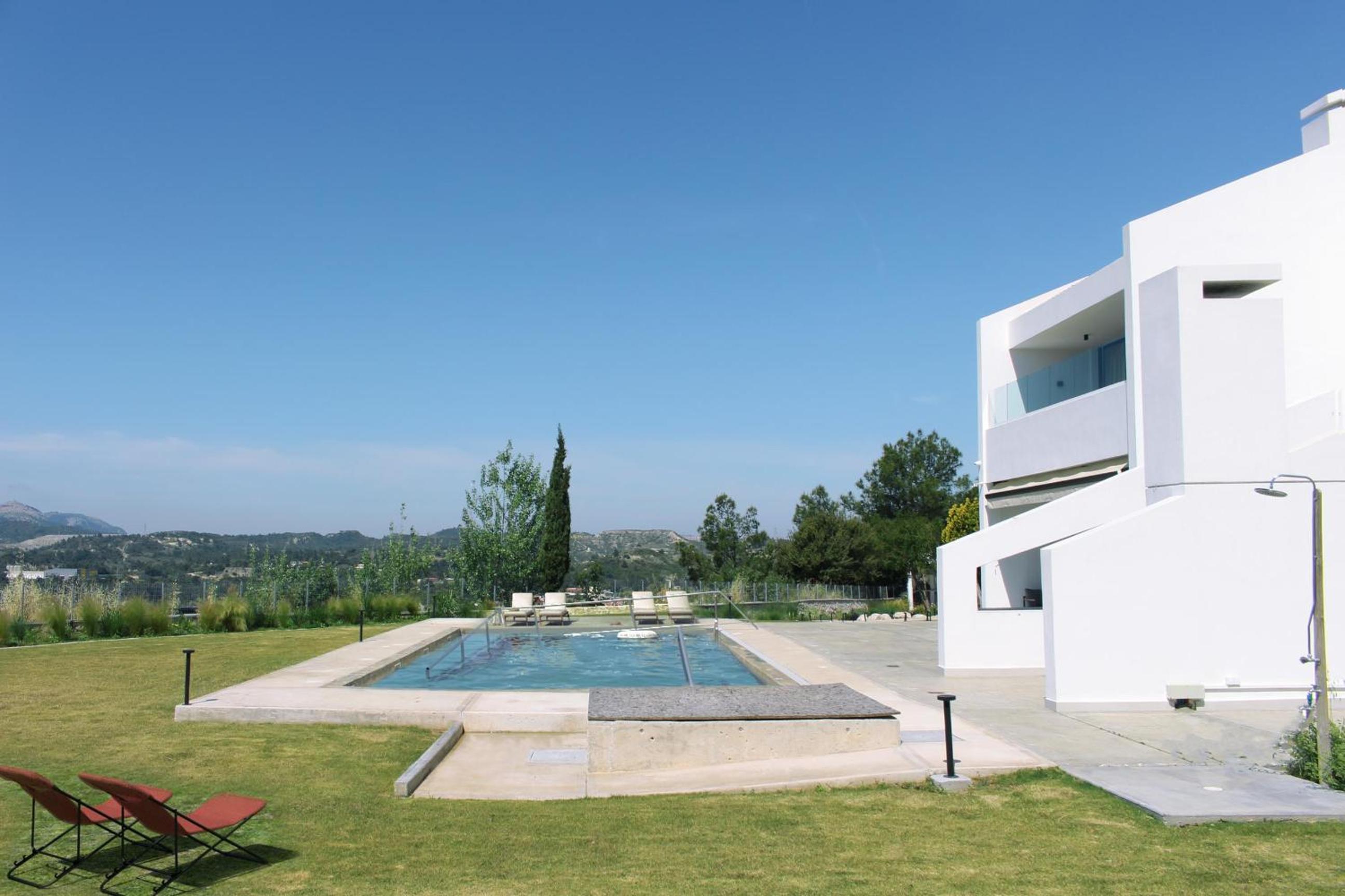 Maison A Rhodes with 66m2 heated pool on a 4800m2 plot view 3