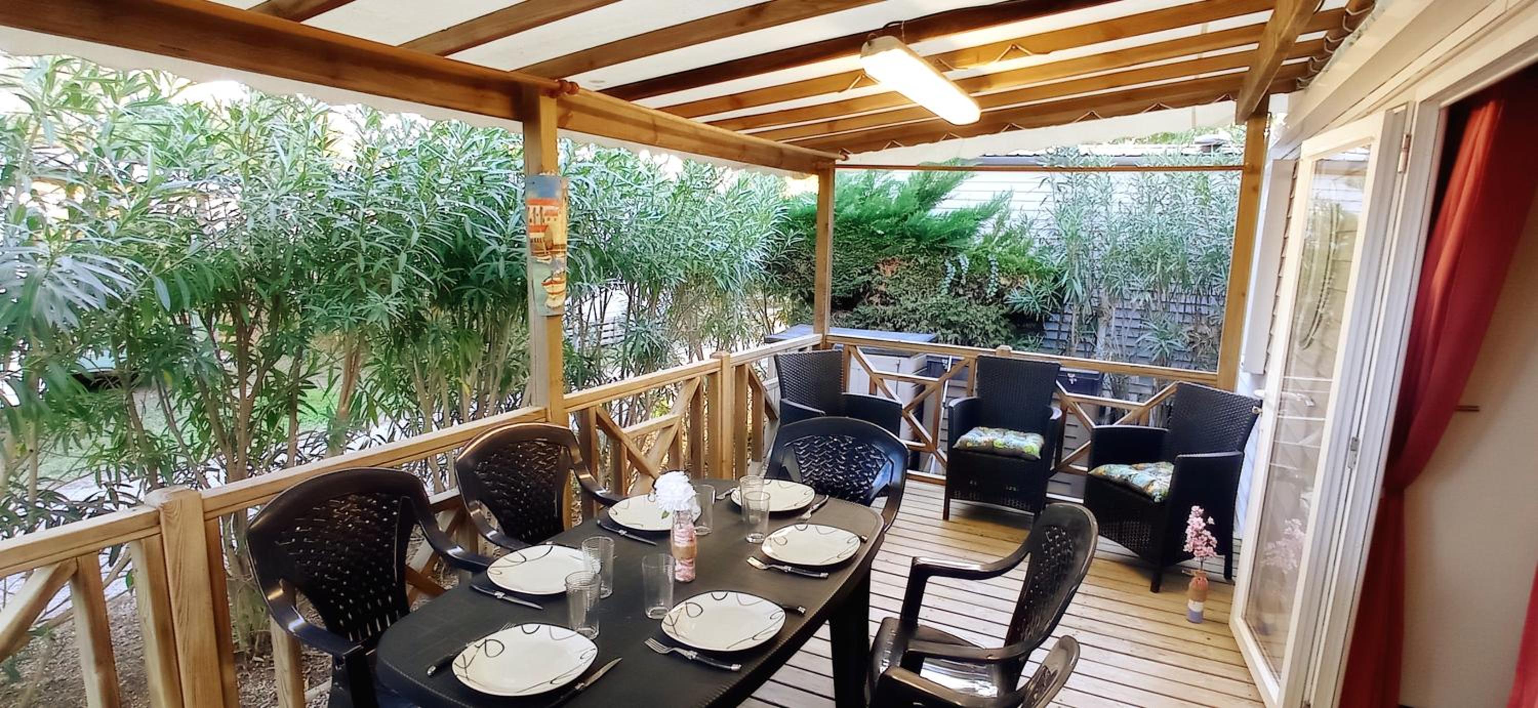 HappyMobilhome Argelès-sur-mer -plage à 500m- Camping 4 étoiles Del Mar