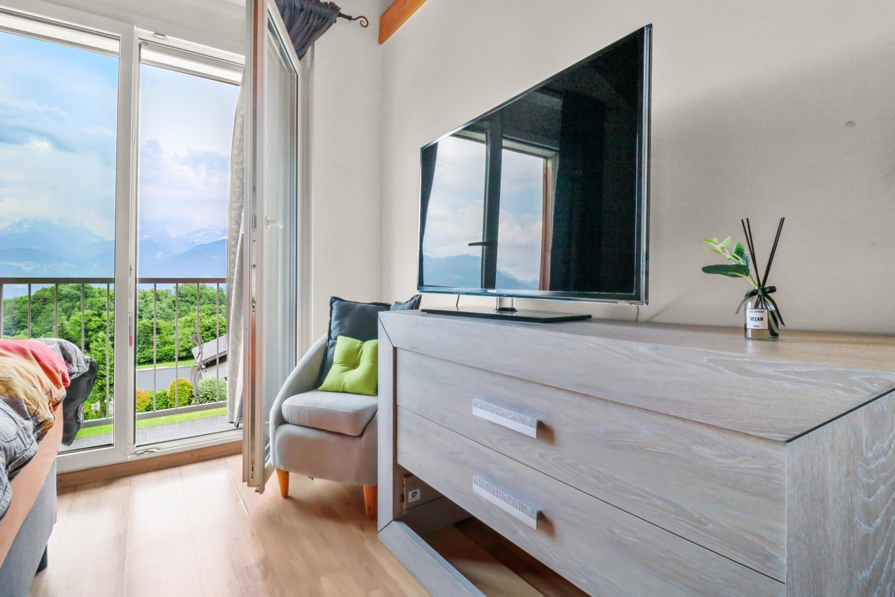 Logement avec vue sur la plaine