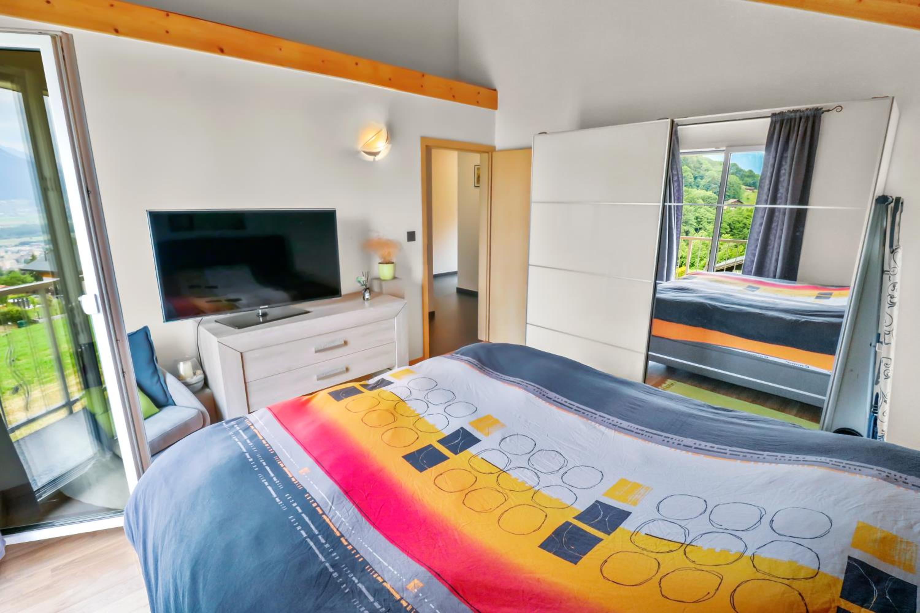 Logement avec vue sur la plaine