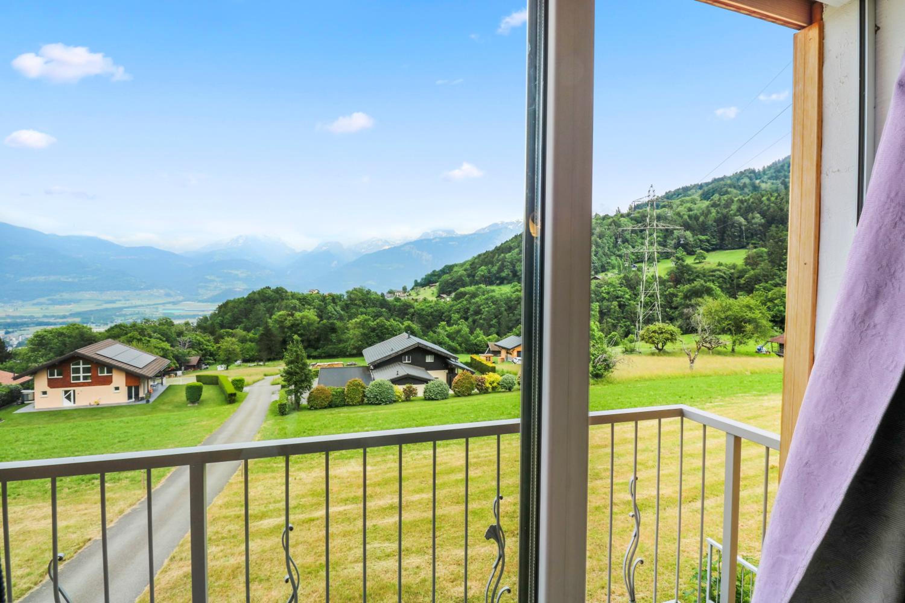 Logement avec vue sur la plaine