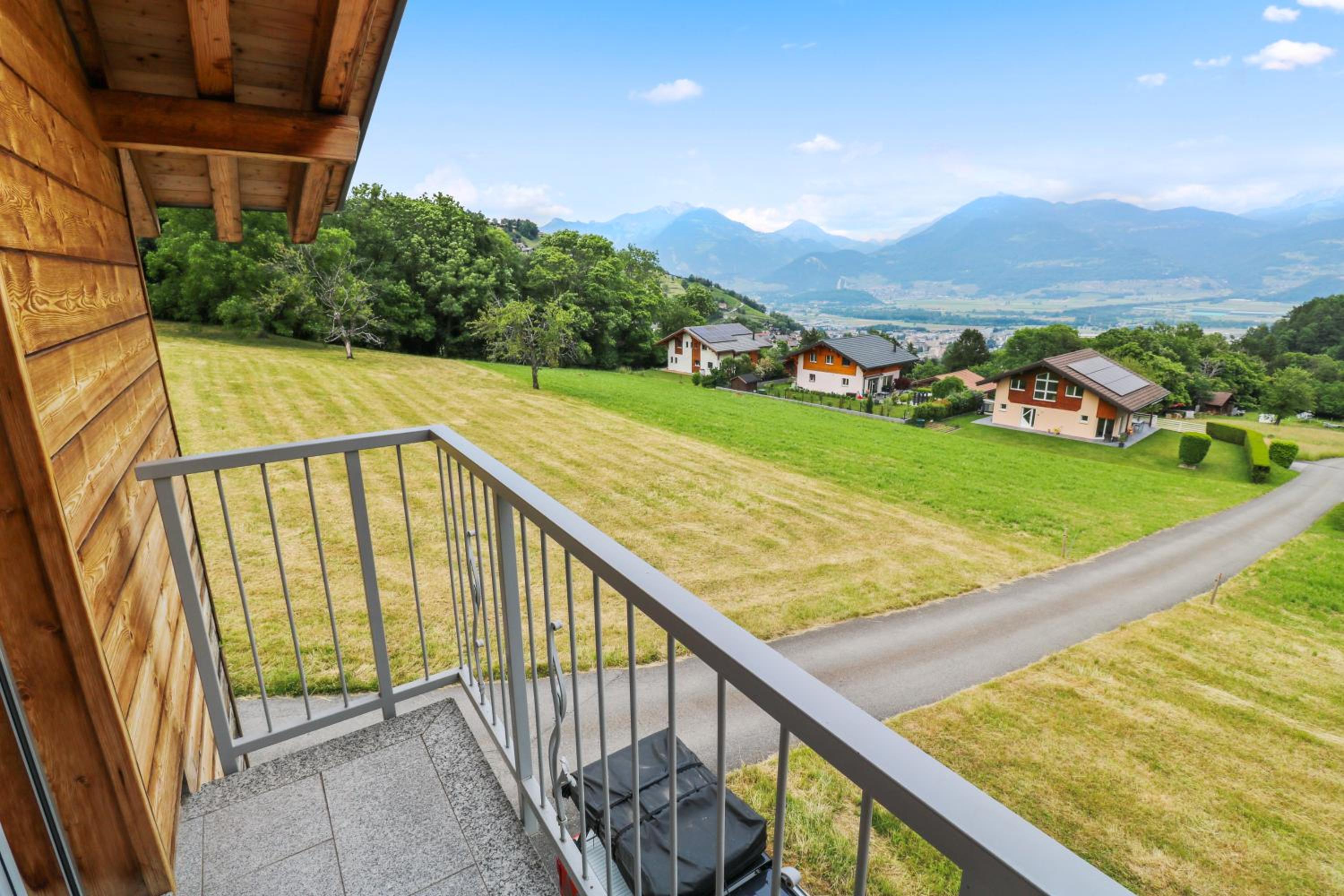Logement avec vue sur la plaine