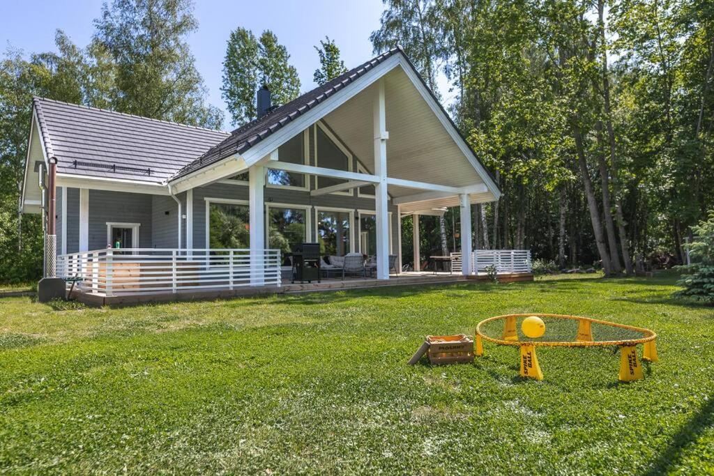 Modern villa with sauna & hot tub view 3