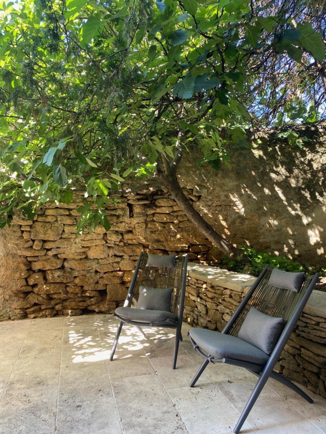 outdoor BBQ area