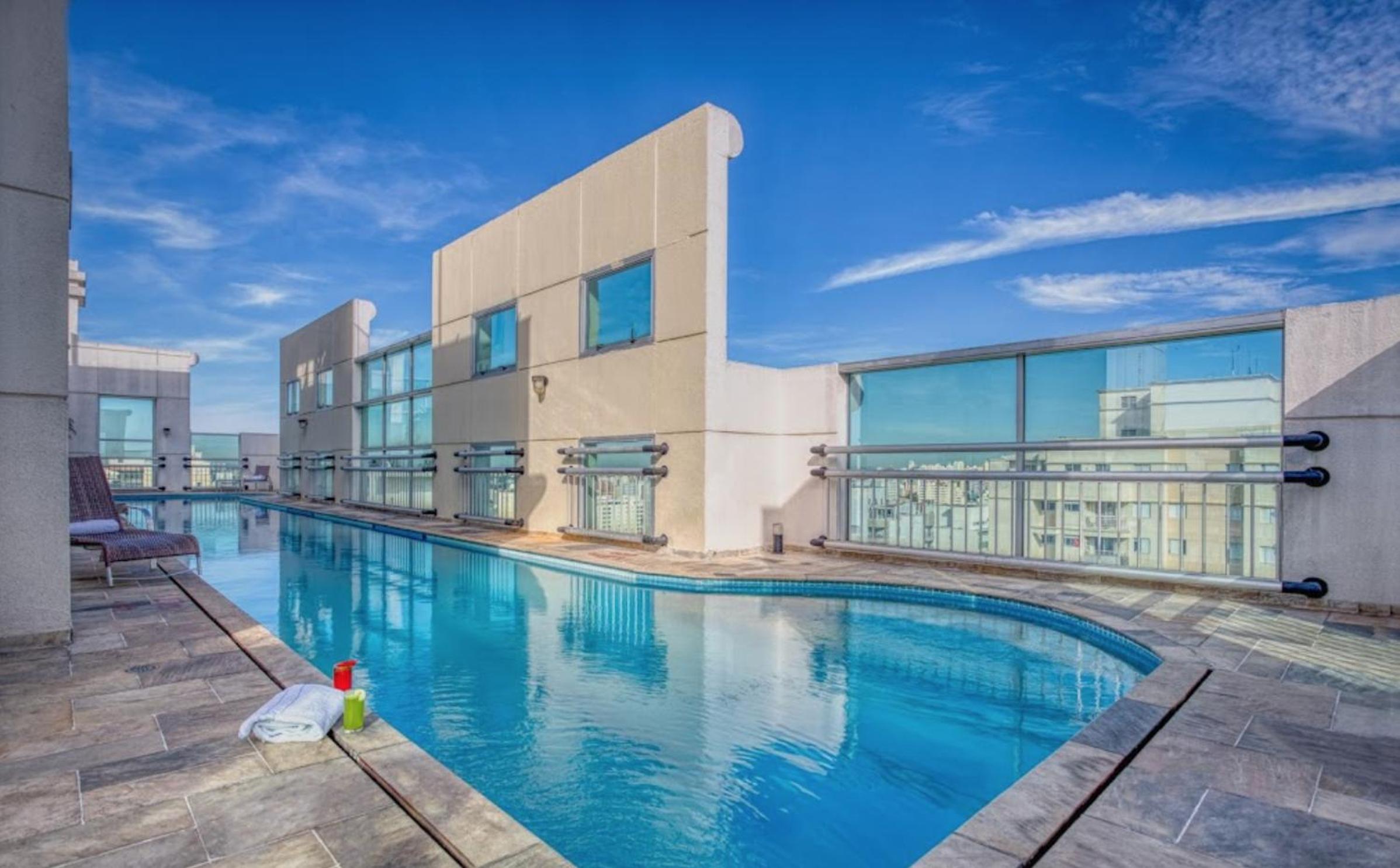Flat no hotel QS Oscar Freire perto do HC