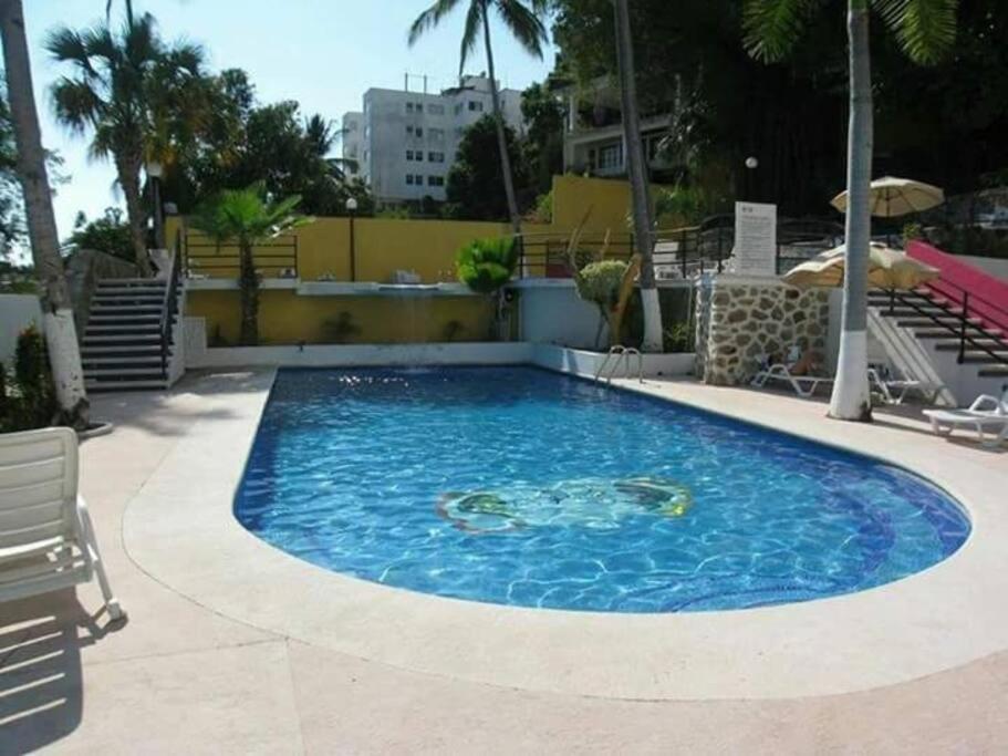 Departamento con vista al mar, albercas y juegos view 3