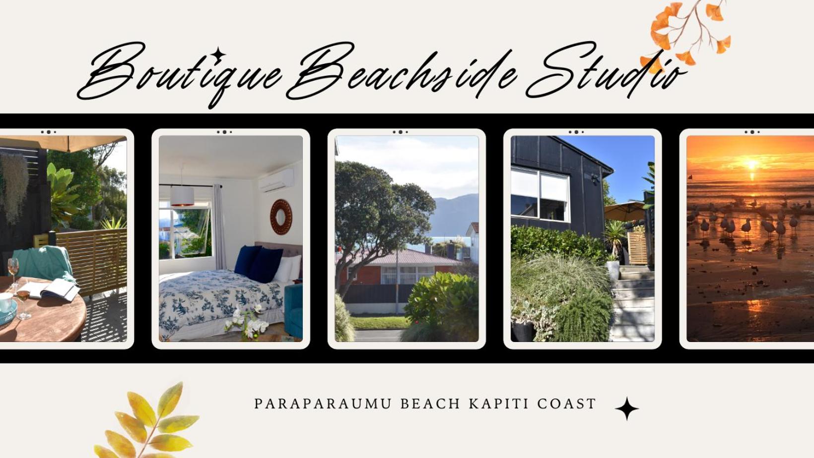 Private Beachside Studio with Courtyard and Sea view view 2