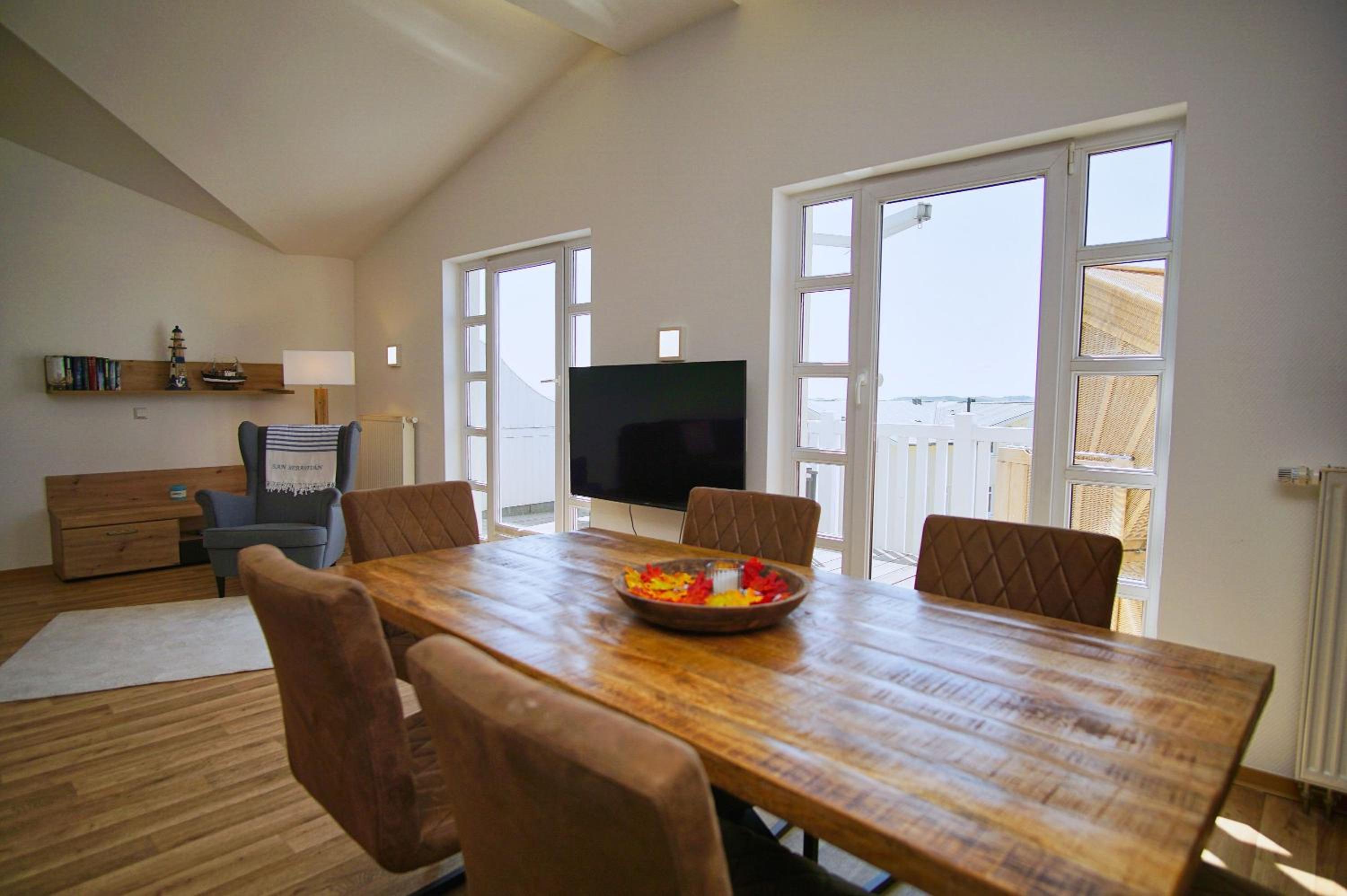 mit Meerblick und Balkon, strandnah, gratis Nutzung vom AHOI Erlebnisbad und Sauna in Sellin - Meeresblick FeWo 51