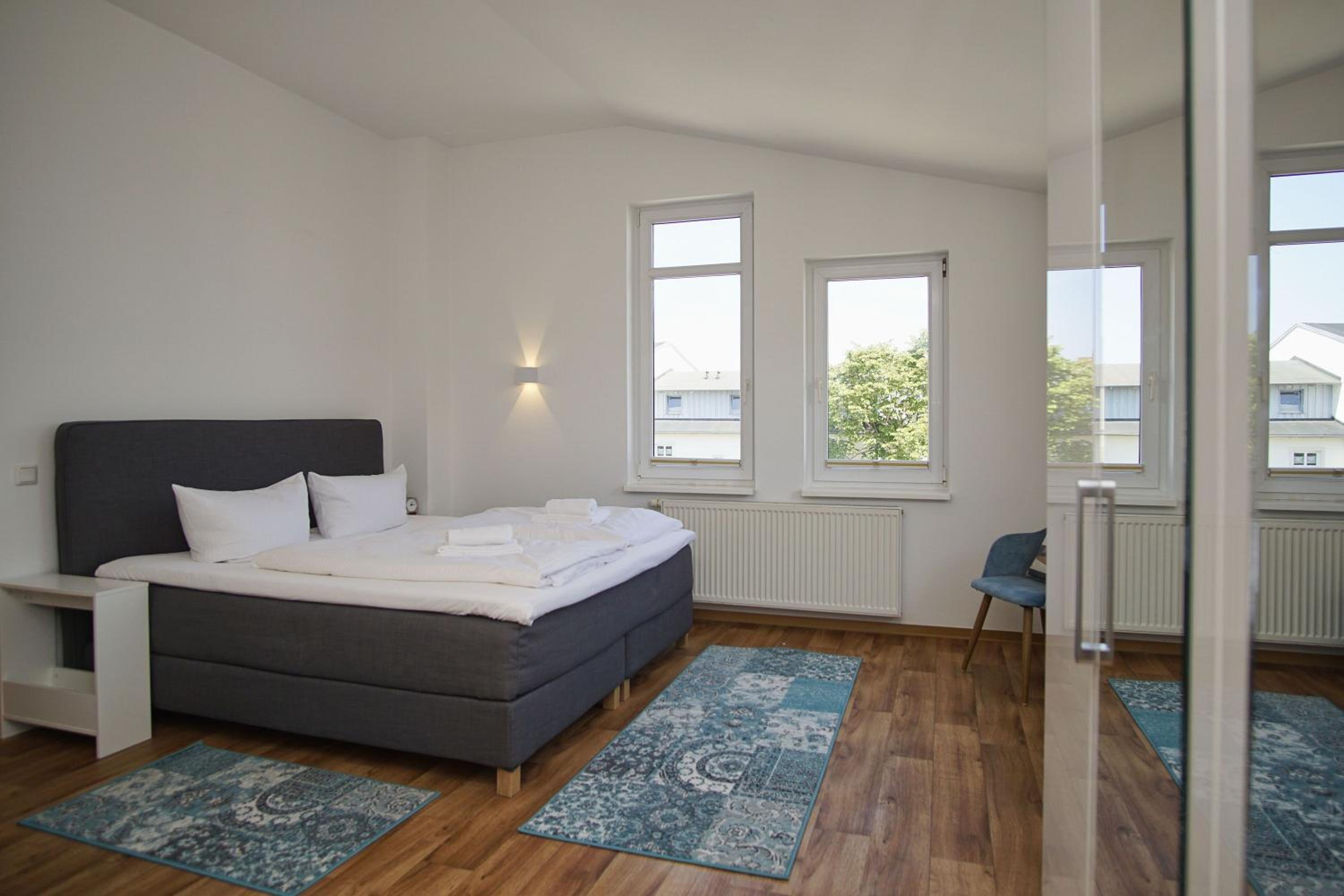 mit Meerblick und Balkon, strandnah, gratis Nutzung vom AHOI Erlebnisbad und Sauna in Sellin - Meeresblick FeWo 51