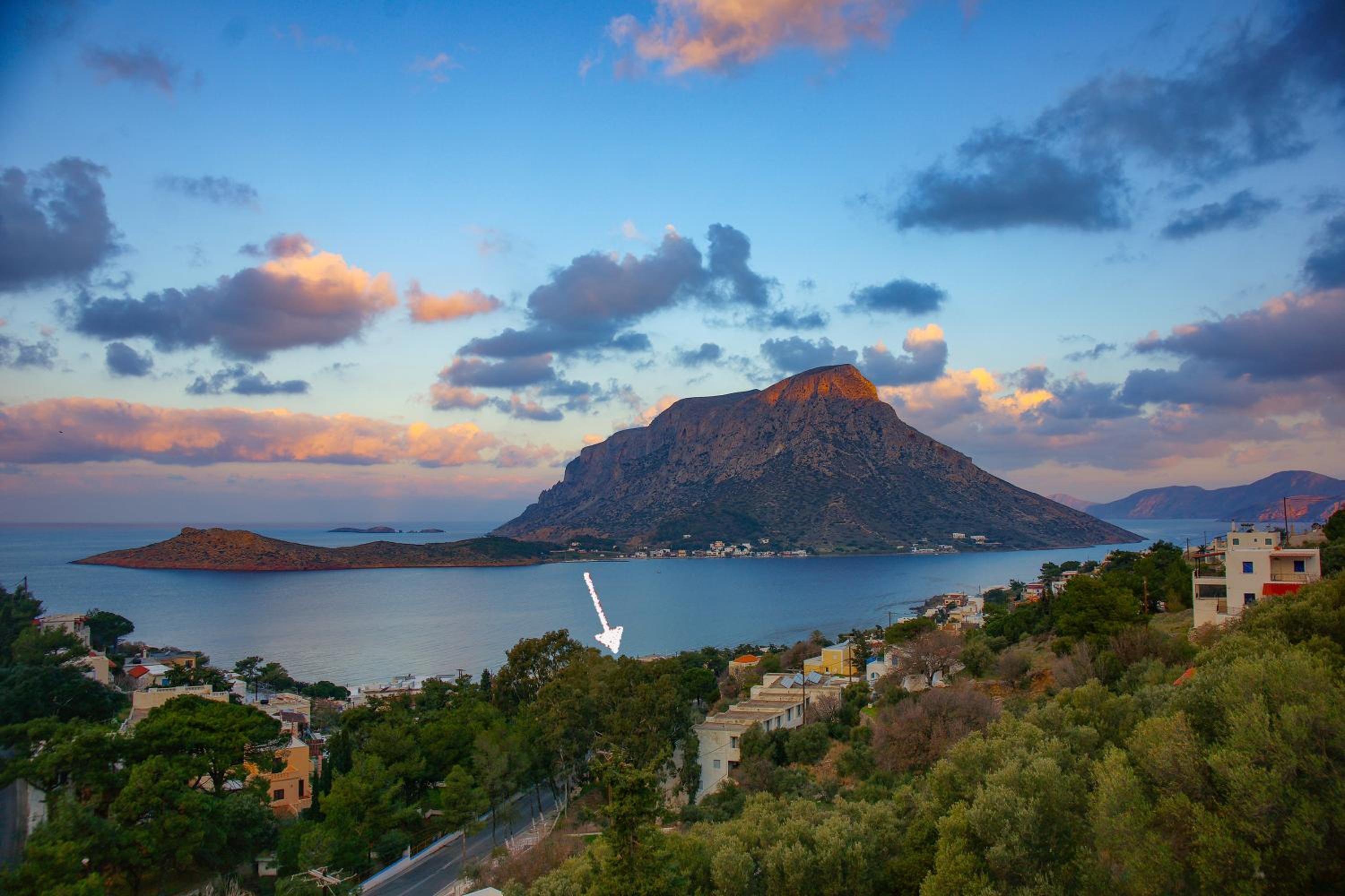 Marialenas House - Stone House at Myrties Beach Kalymnos view 2