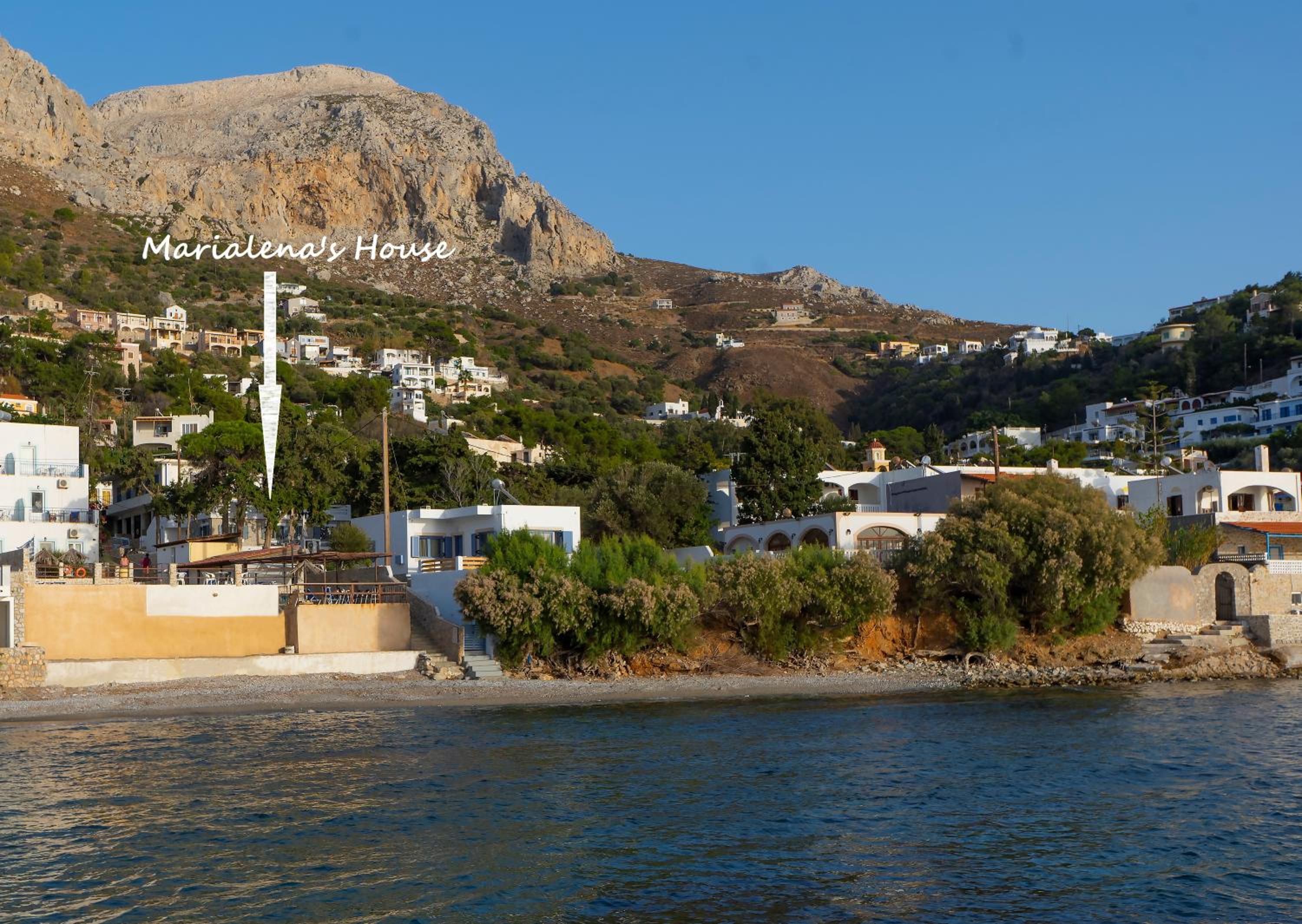 Marialenas House - Stone House at Myrties Beach Kalymnos view 3