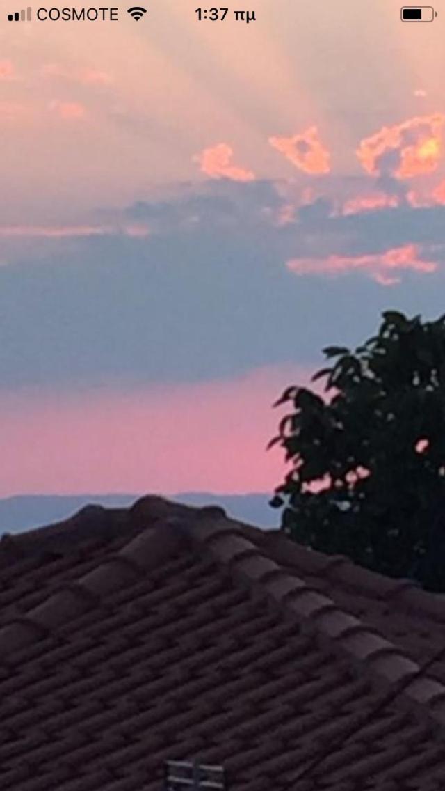 Villa sunset Antigoni