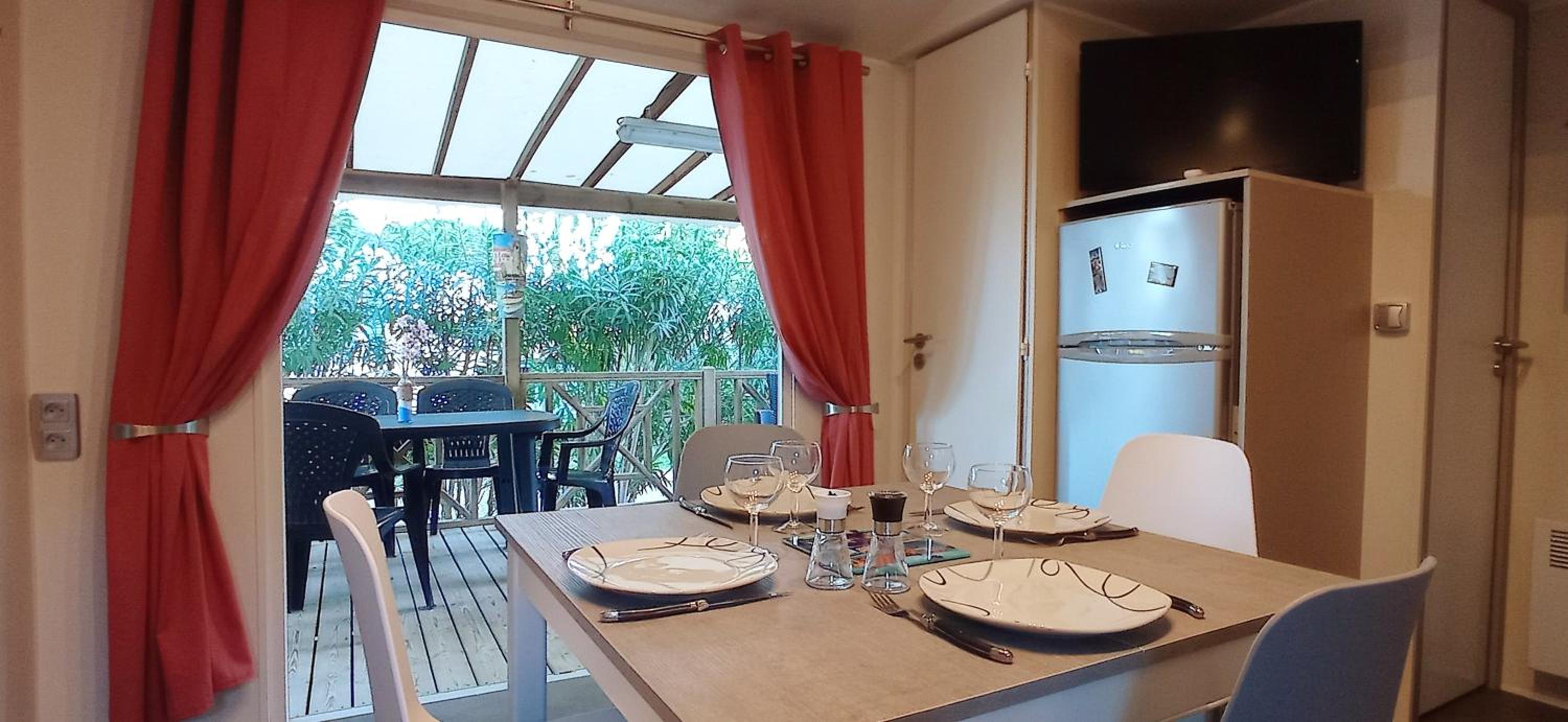 HappyMobilhome Argelès-sur-mer -plage à 500m- Camping 4 étoiles Del Mar