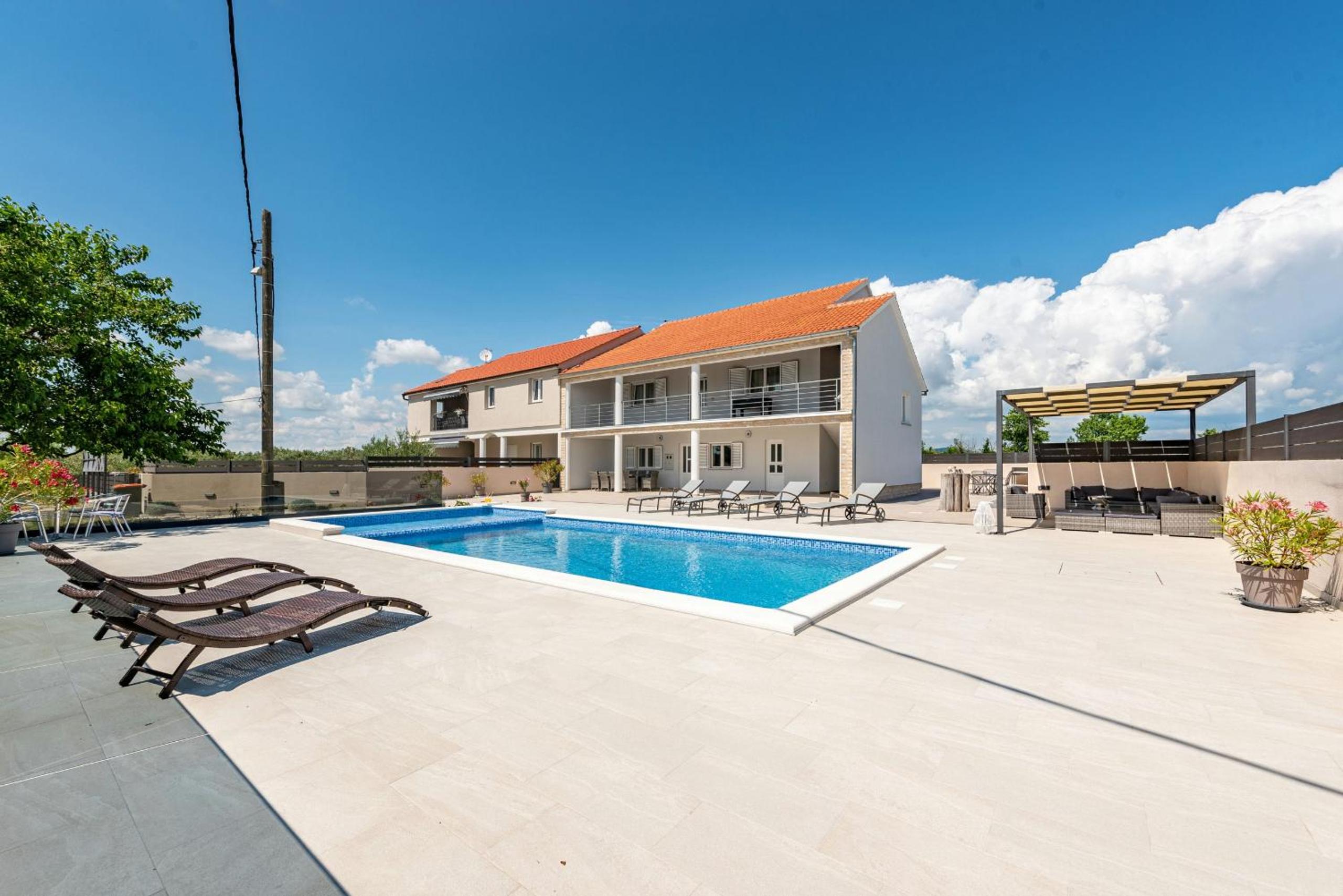 Villa Milemare ZadarVillas view 2