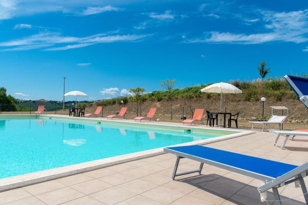 L'Aurora B&B - Rural Villa With Private Pool & Panoramic View Near Montelparo view 5