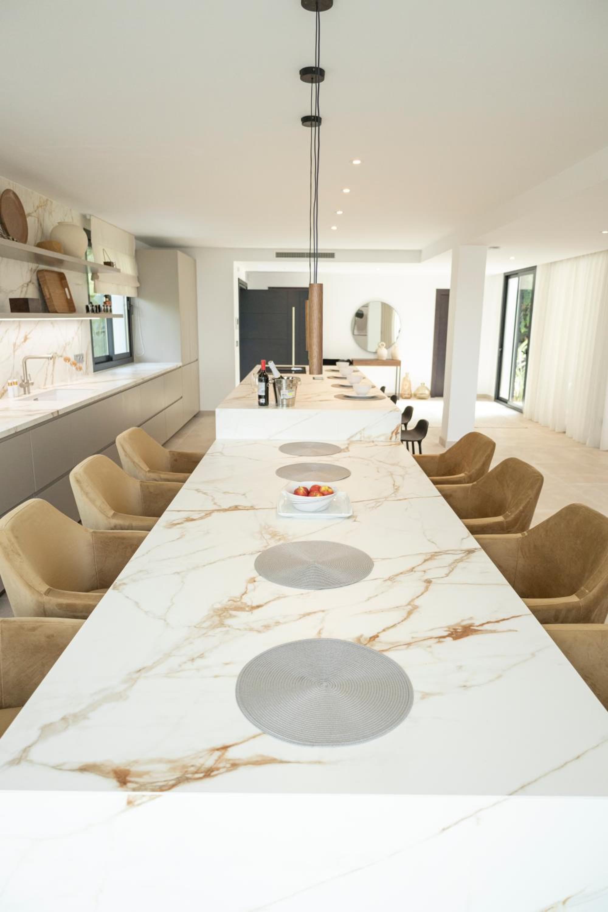 Large 5 bedroom Villa with heated pool + sea views view 5