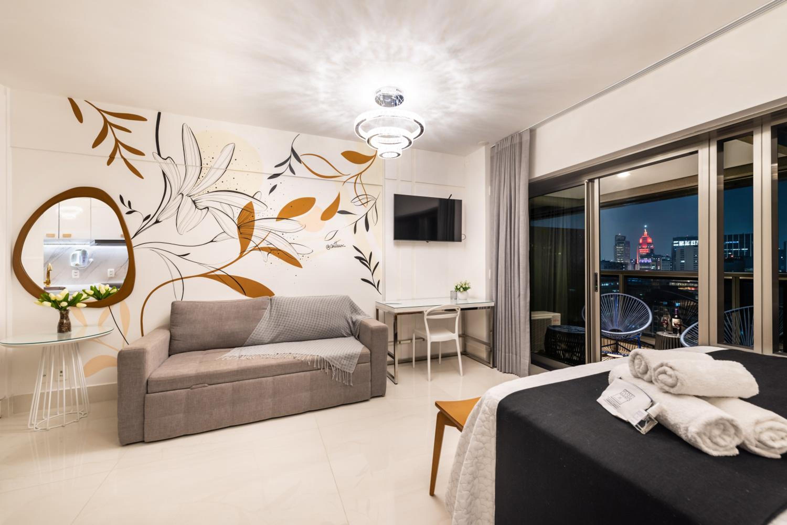 Rosemari's Apartments Studio Premium Republica SP com Piscina