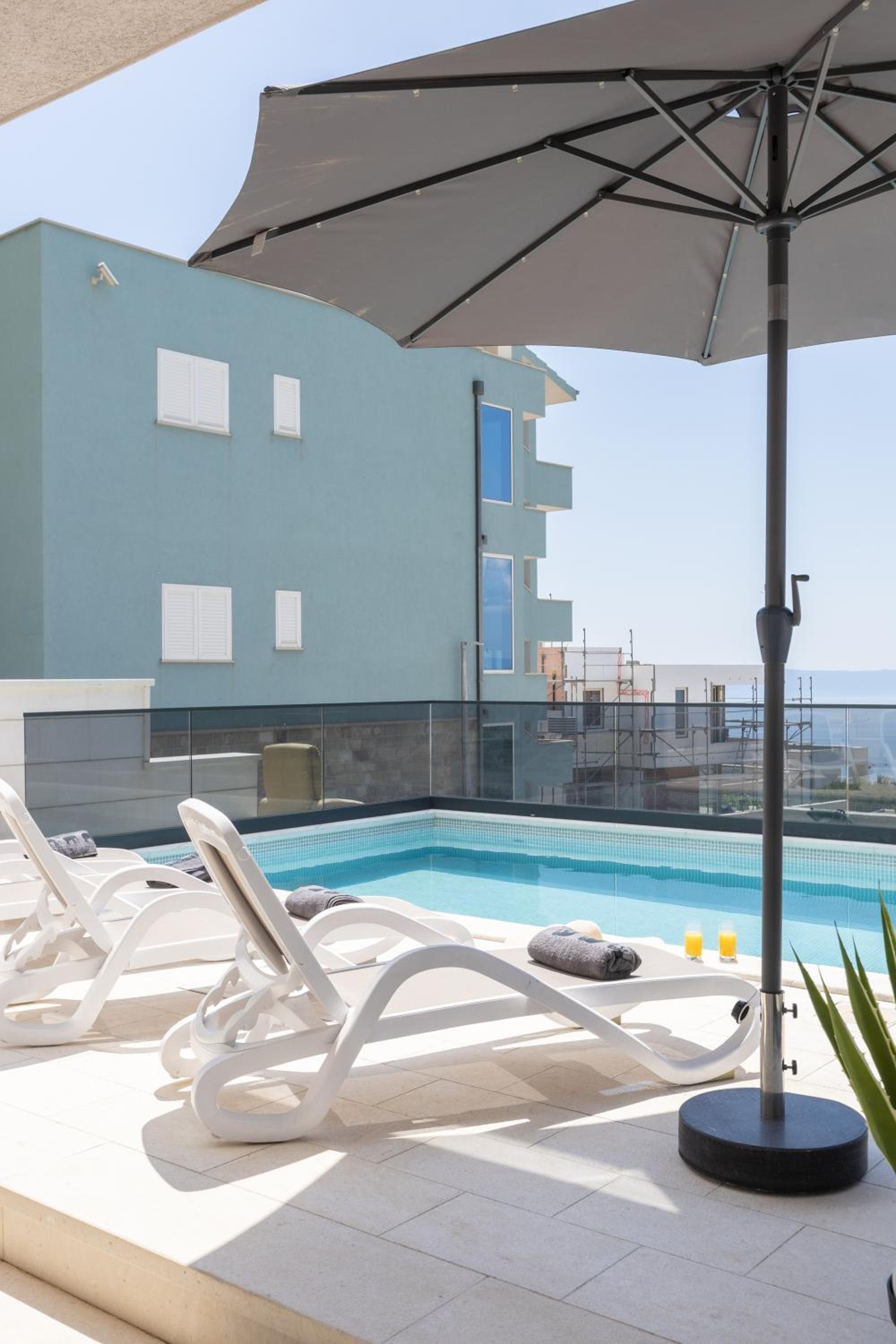 Villa Toni with pool and jacuzzi