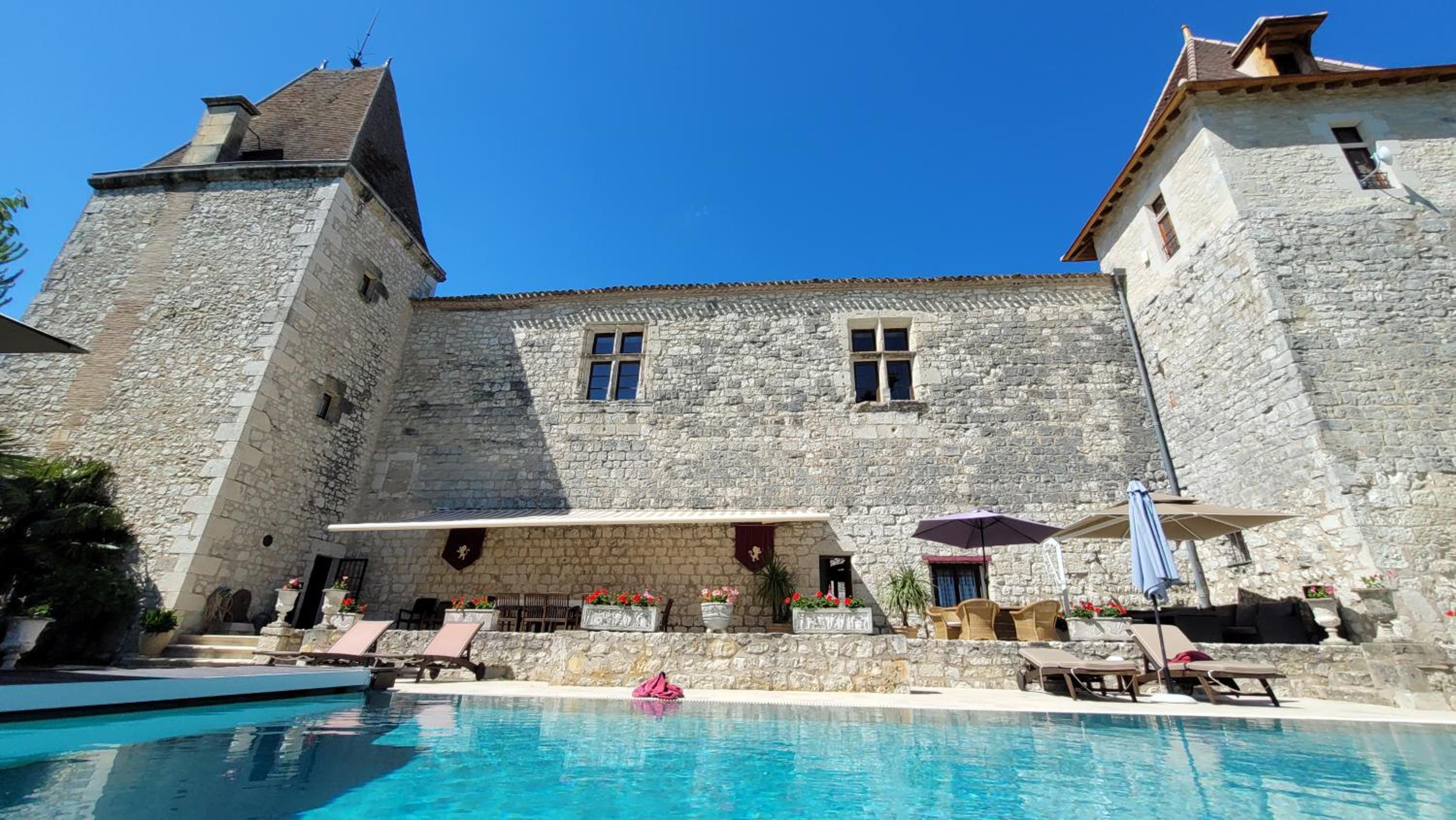 Château de Scandaillac view 2