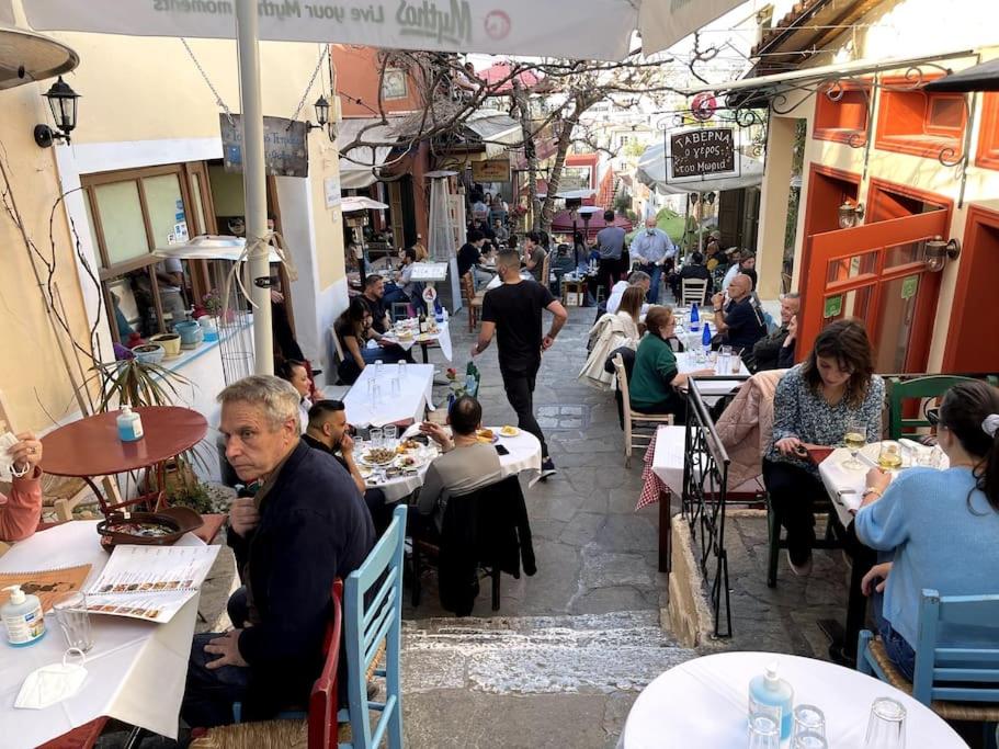 LIVING IN A CAVE UNDER ACROPOLIS