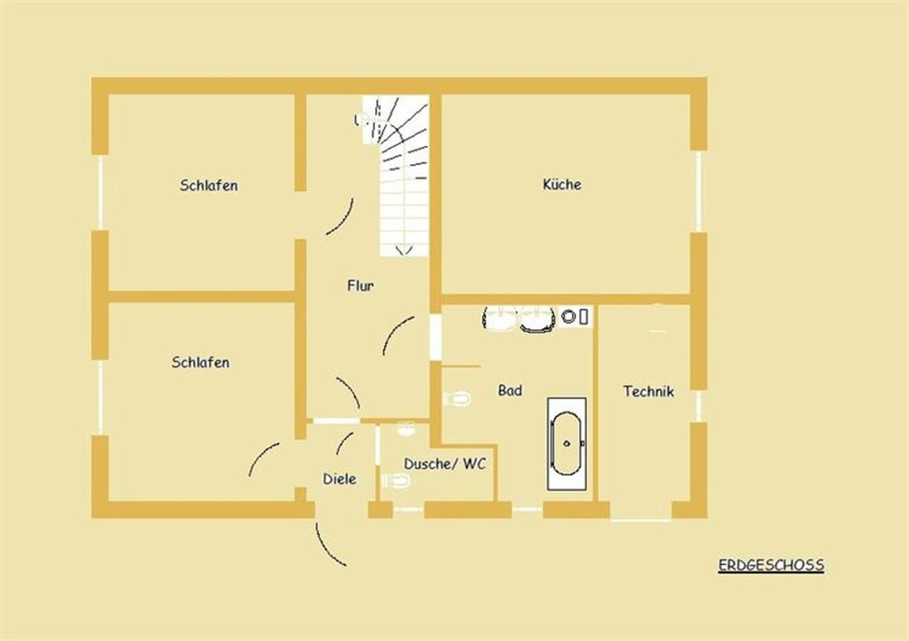 Ferienhaus mit Reetdach Gerdi