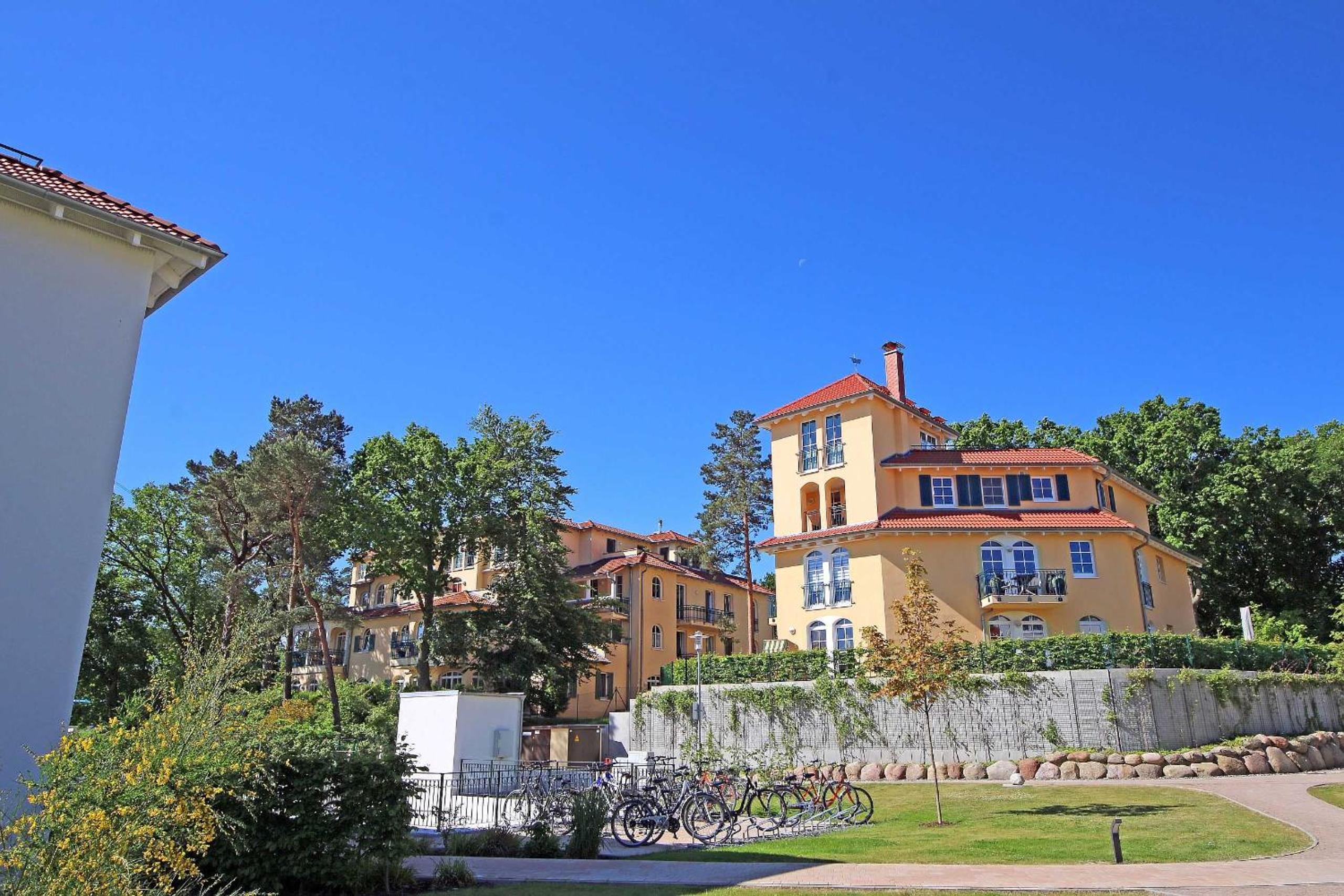 Haus Meeresblick - Ferienwohnung C 001 Dünenblick mit Terrasse