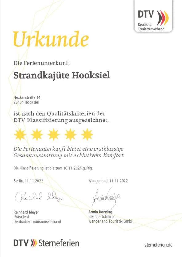 Strandkajüte Hooksiel