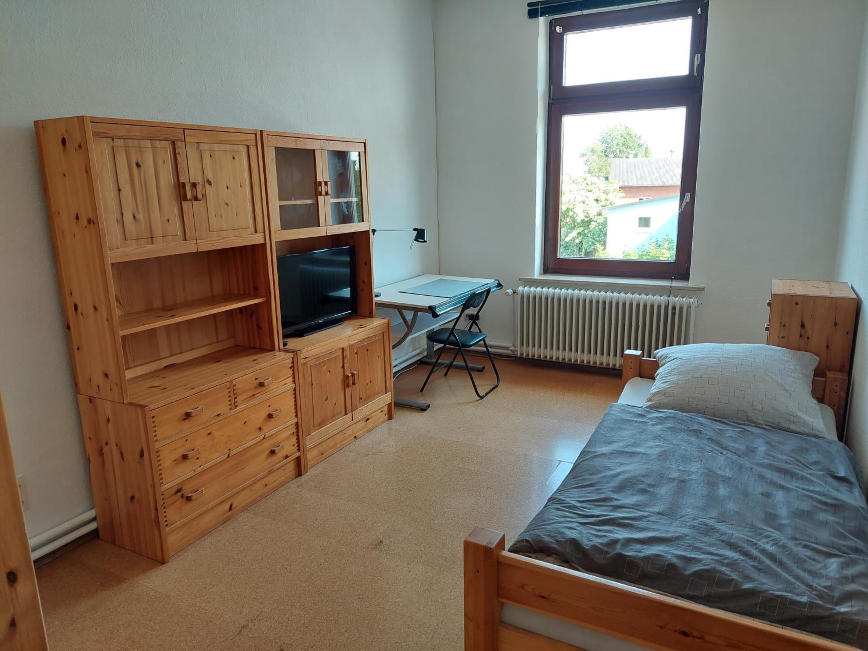 Monteurzimmer bei der Gärtnerei