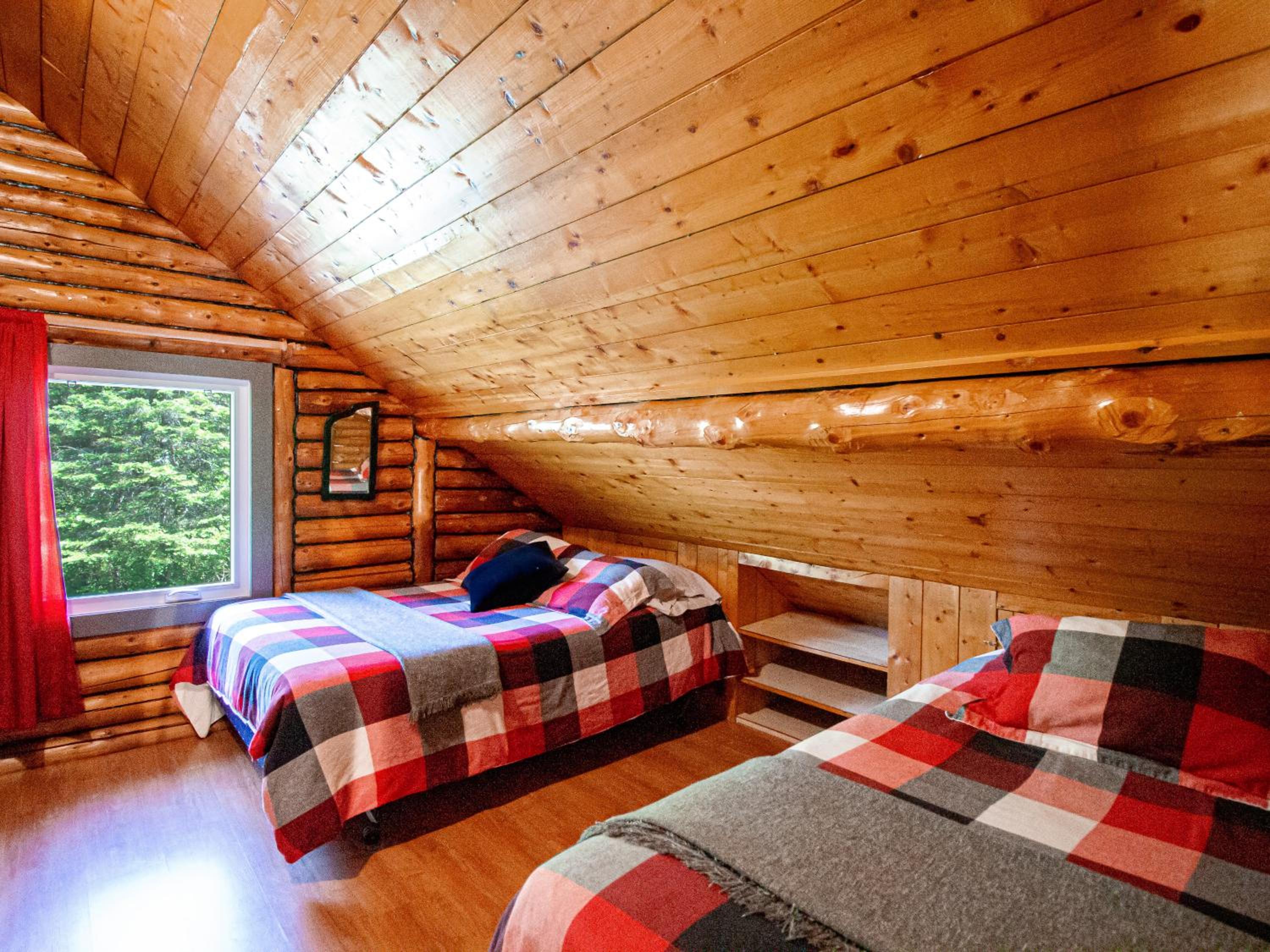 Les Chalets Tourisma - Chalet en bois rond avec spa - Chalet du 4e