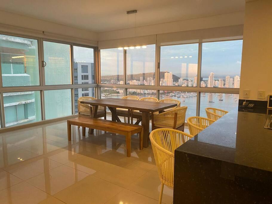 HERMOSO PENTHOUSE EN CARTAGENA VISTA 360