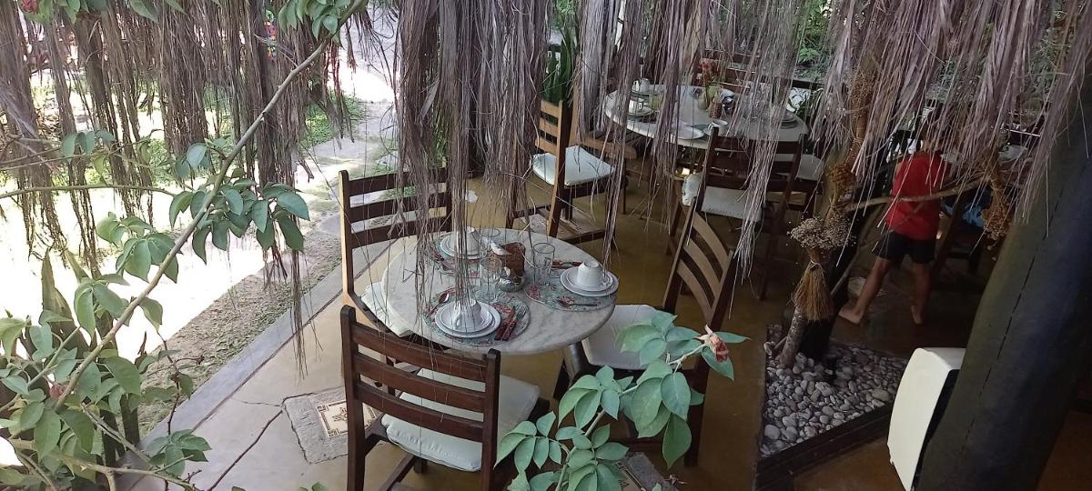 outdoor BBQ area