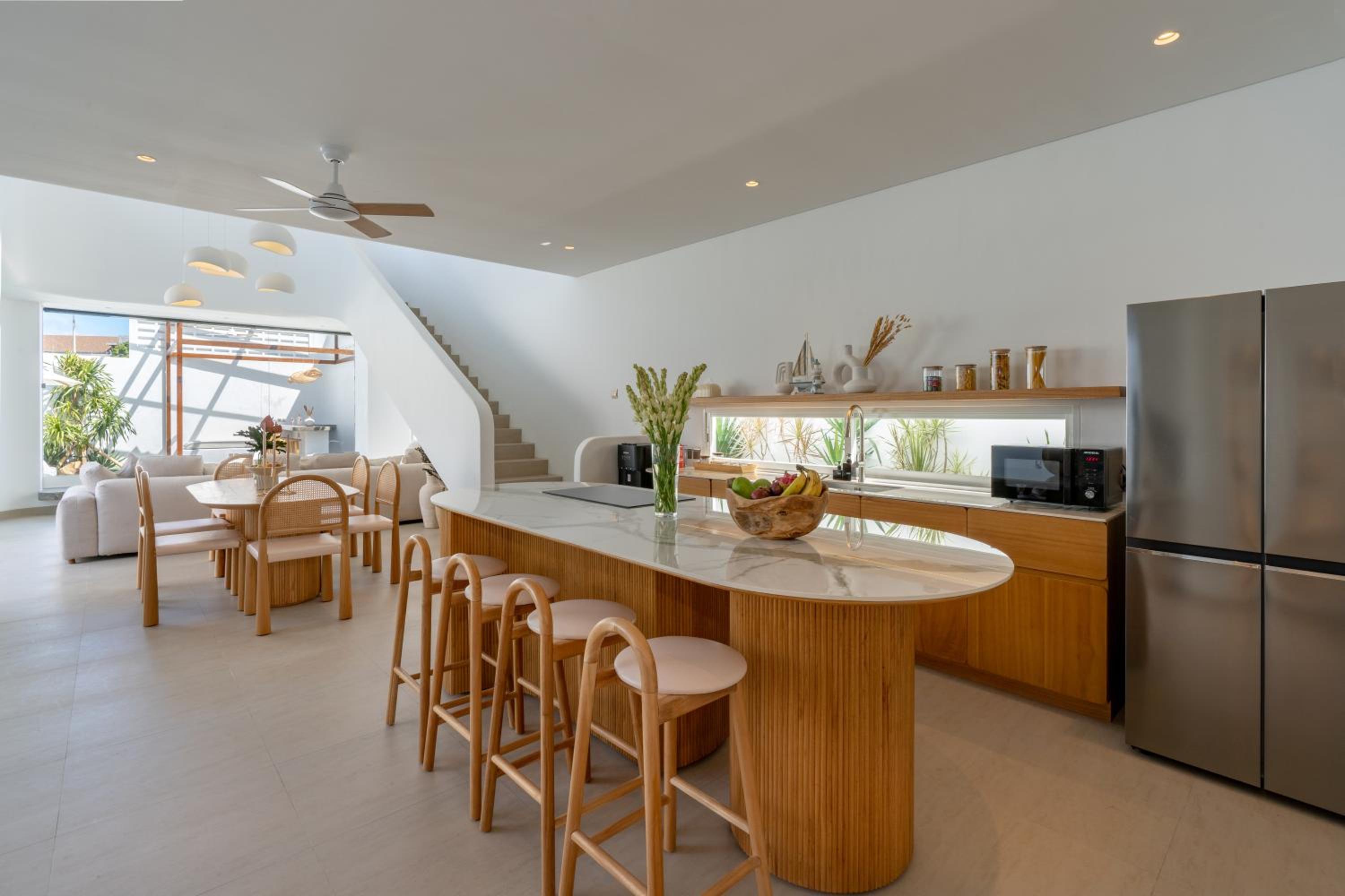 4bd Mediterranean Canggu Villa with Rooftop and Private Pool view 3